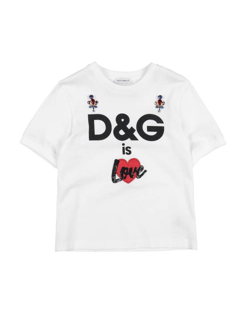 DOLCE&GABBANA T-shirts Kinder Weiß von DOLCE&GABBANA