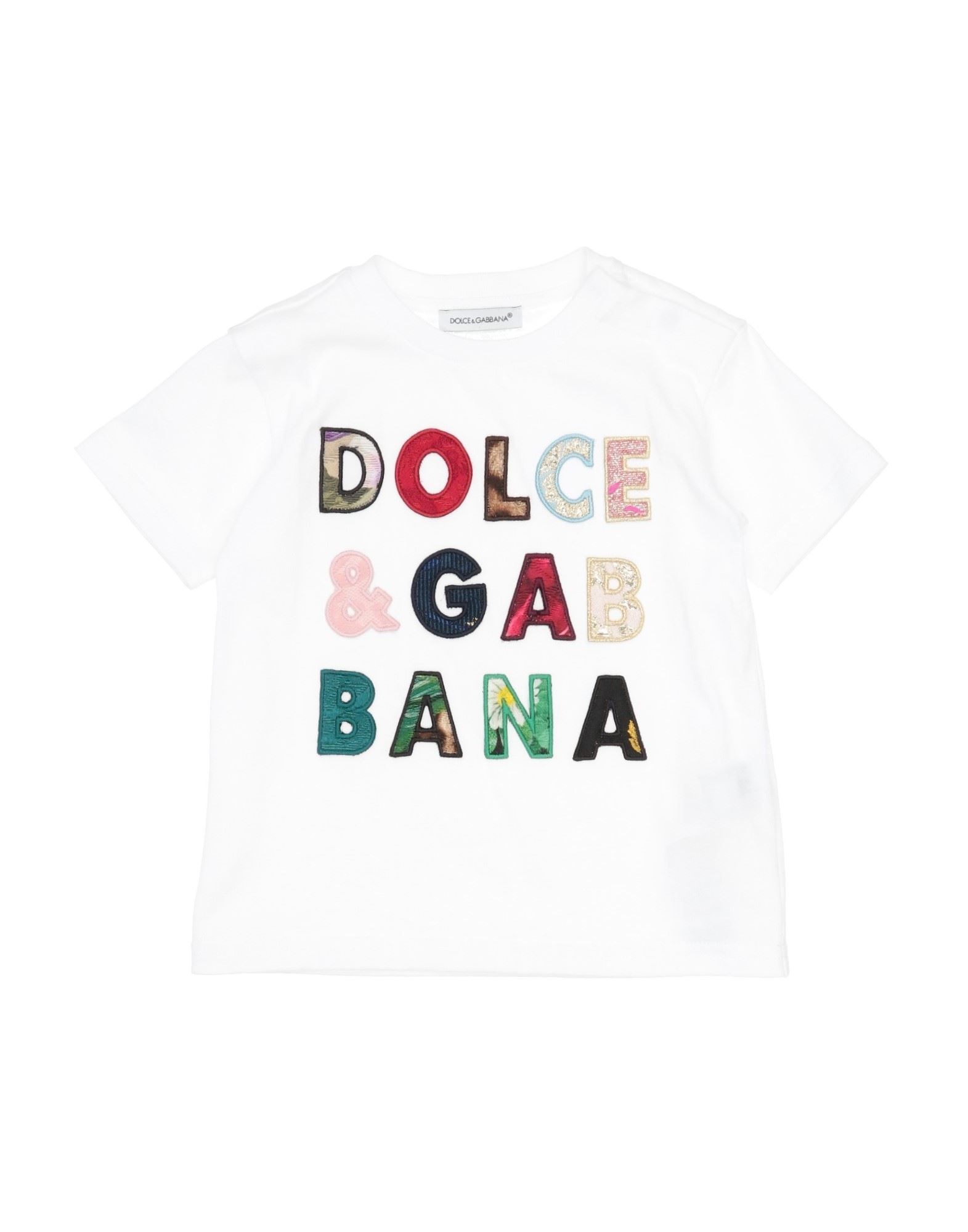 DOLCE&GABBANA T-shirts Kinder Weiß von DOLCE&GABBANA