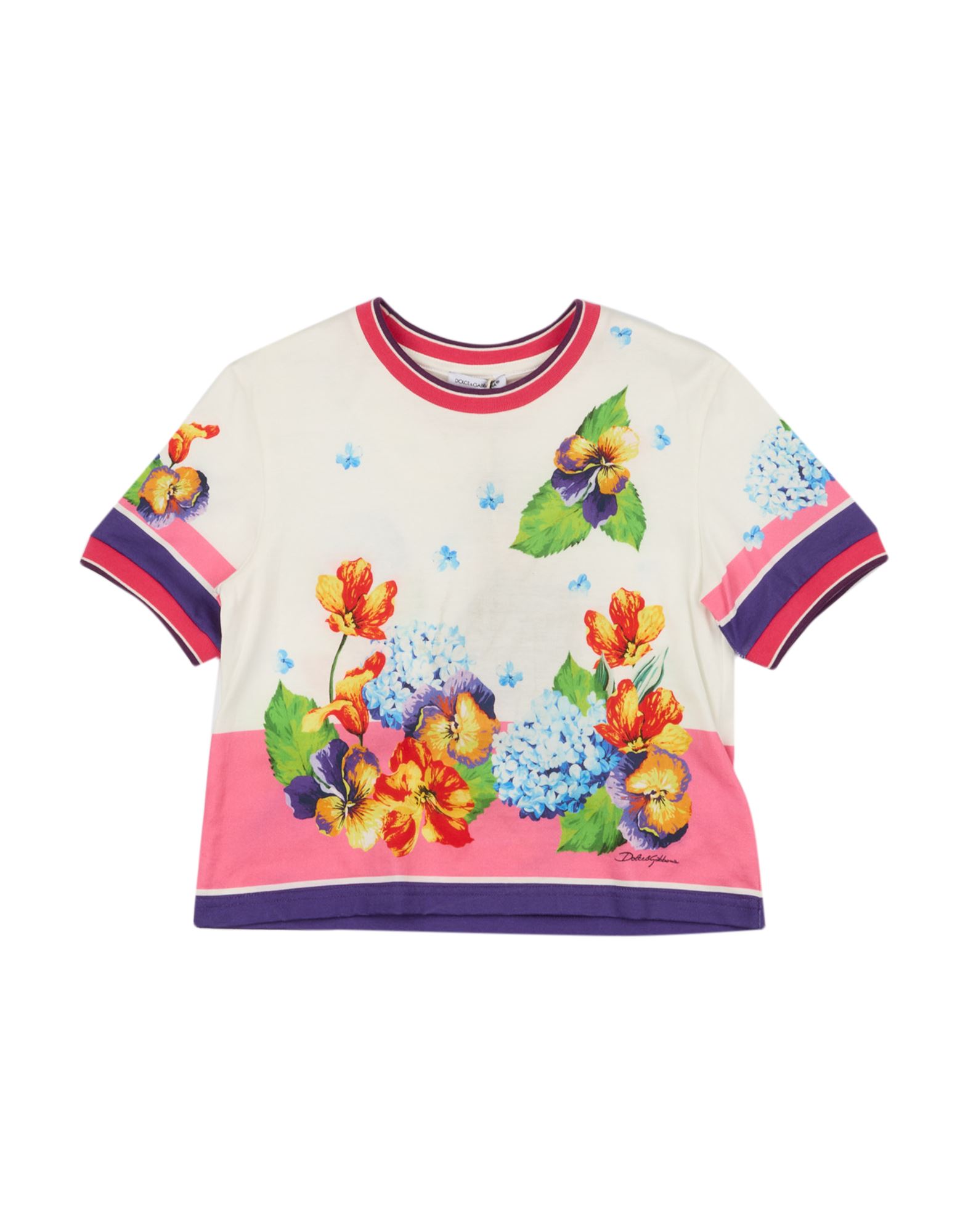 DOLCE&GABBANA T-shirts Kinder Weiß von DOLCE&GABBANA