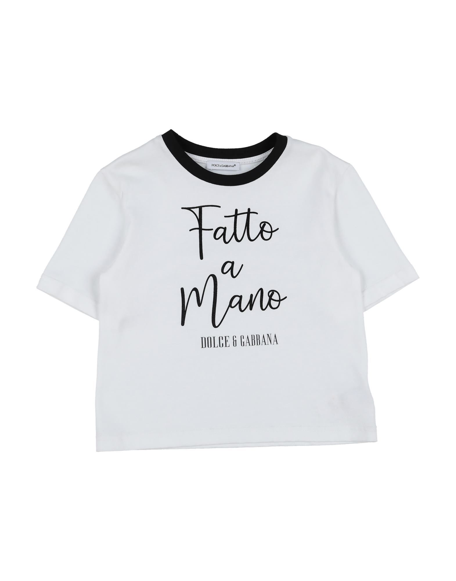 DOLCE&GABBANA T-shirts Kinder Weiß von DOLCE&GABBANA