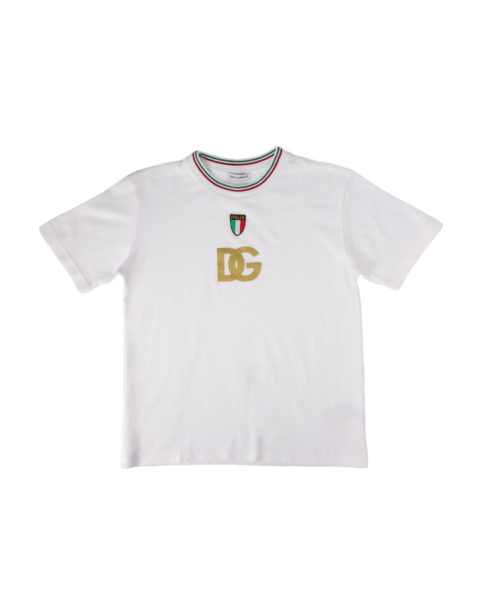 DOLCE&GABBANA T-shirts Kinder Weiß von DOLCE&GABBANA