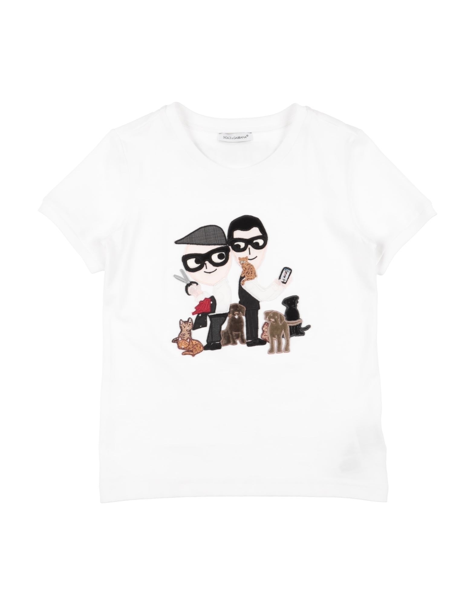 DOLCE&GABBANA T-shirts Kinder Weiß von DOLCE&GABBANA