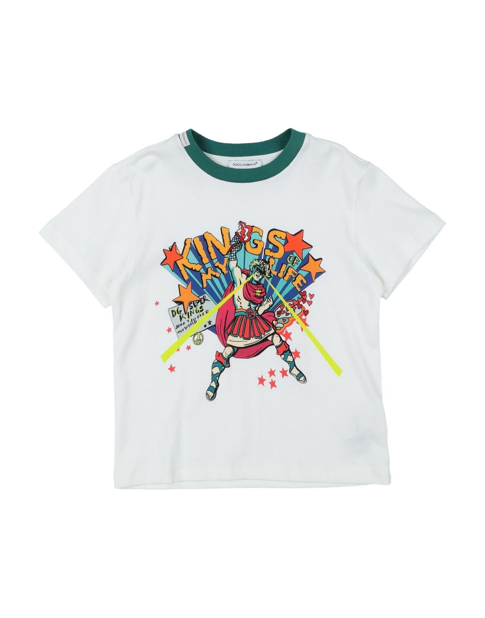 DOLCE&GABBANA T-shirts Kinder Weiß von DOLCE&GABBANA