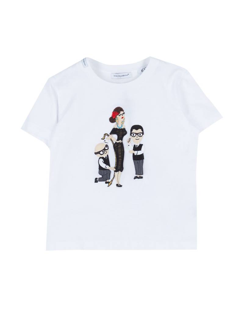 DOLCE&GABBANA T-shirts Kinder Weiß von DOLCE&GABBANA