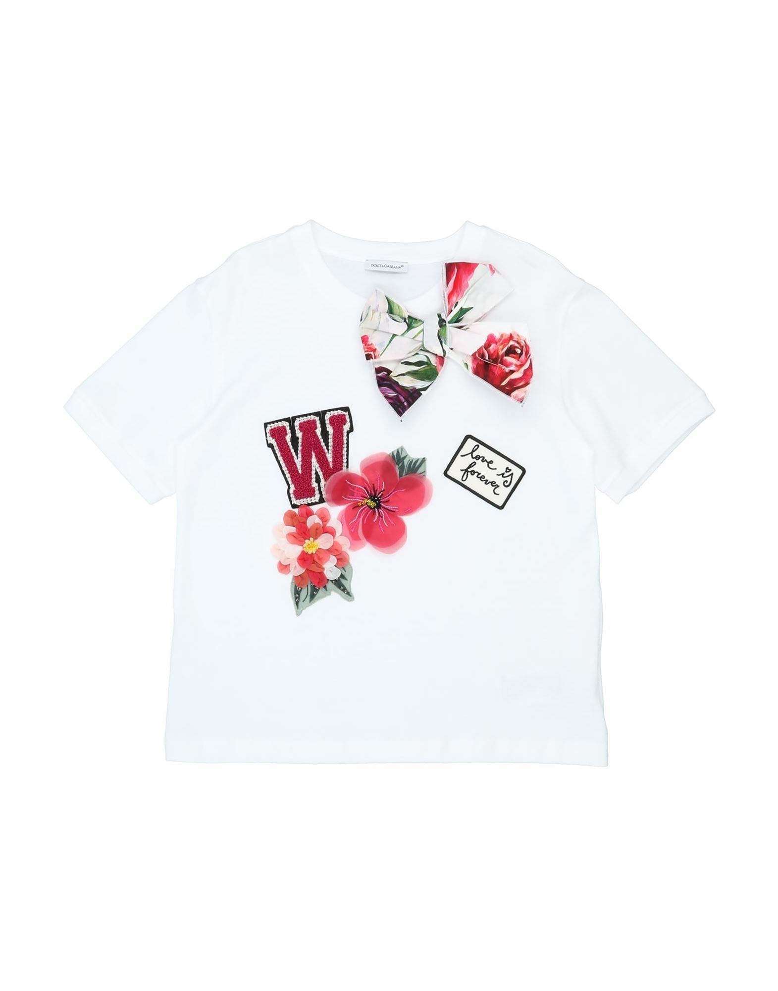 DOLCE&GABBANA T-shirts Kinder Weiß von DOLCE&GABBANA