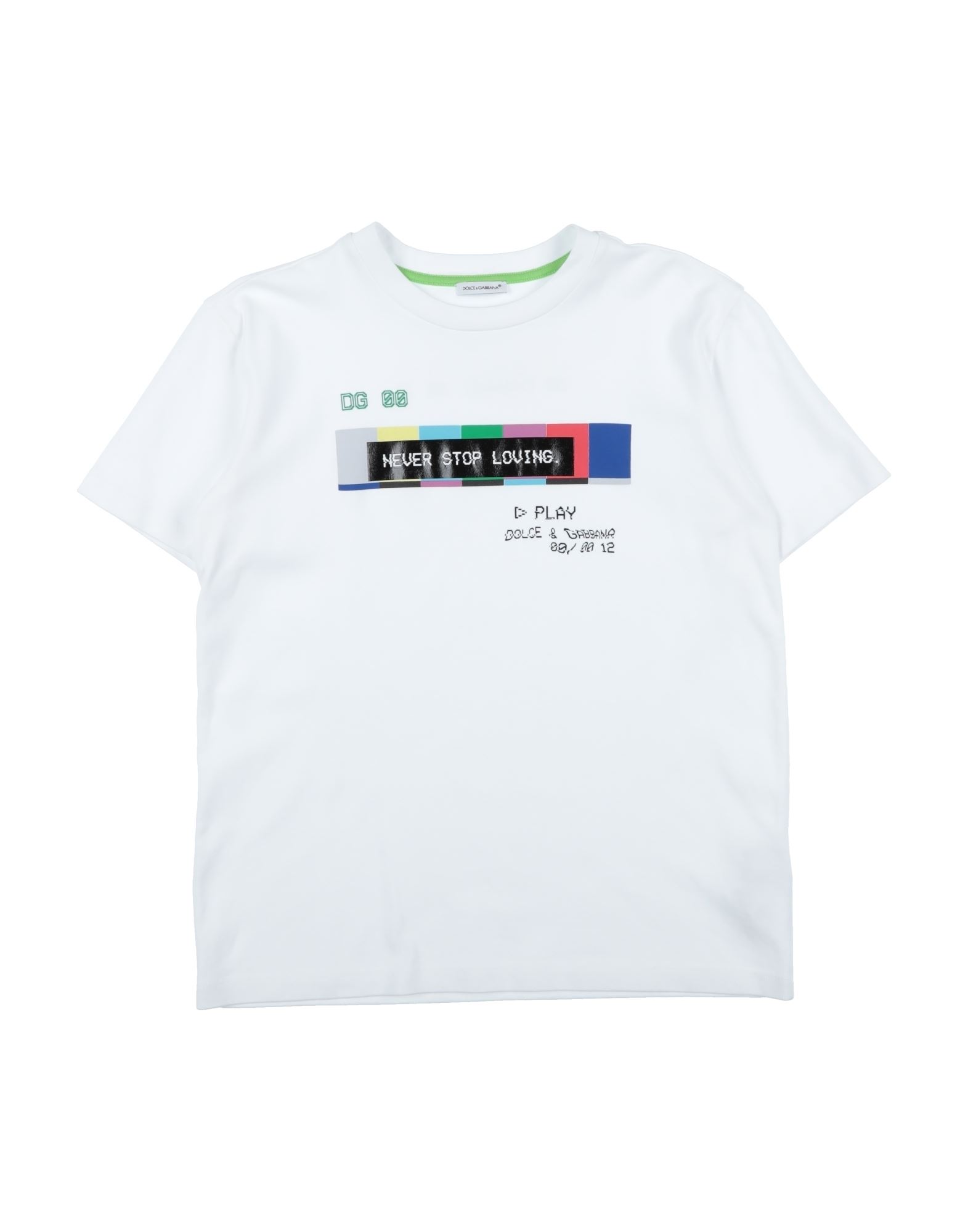 DOLCE&GABBANA T-shirts Kinder Weiß von DOLCE&GABBANA