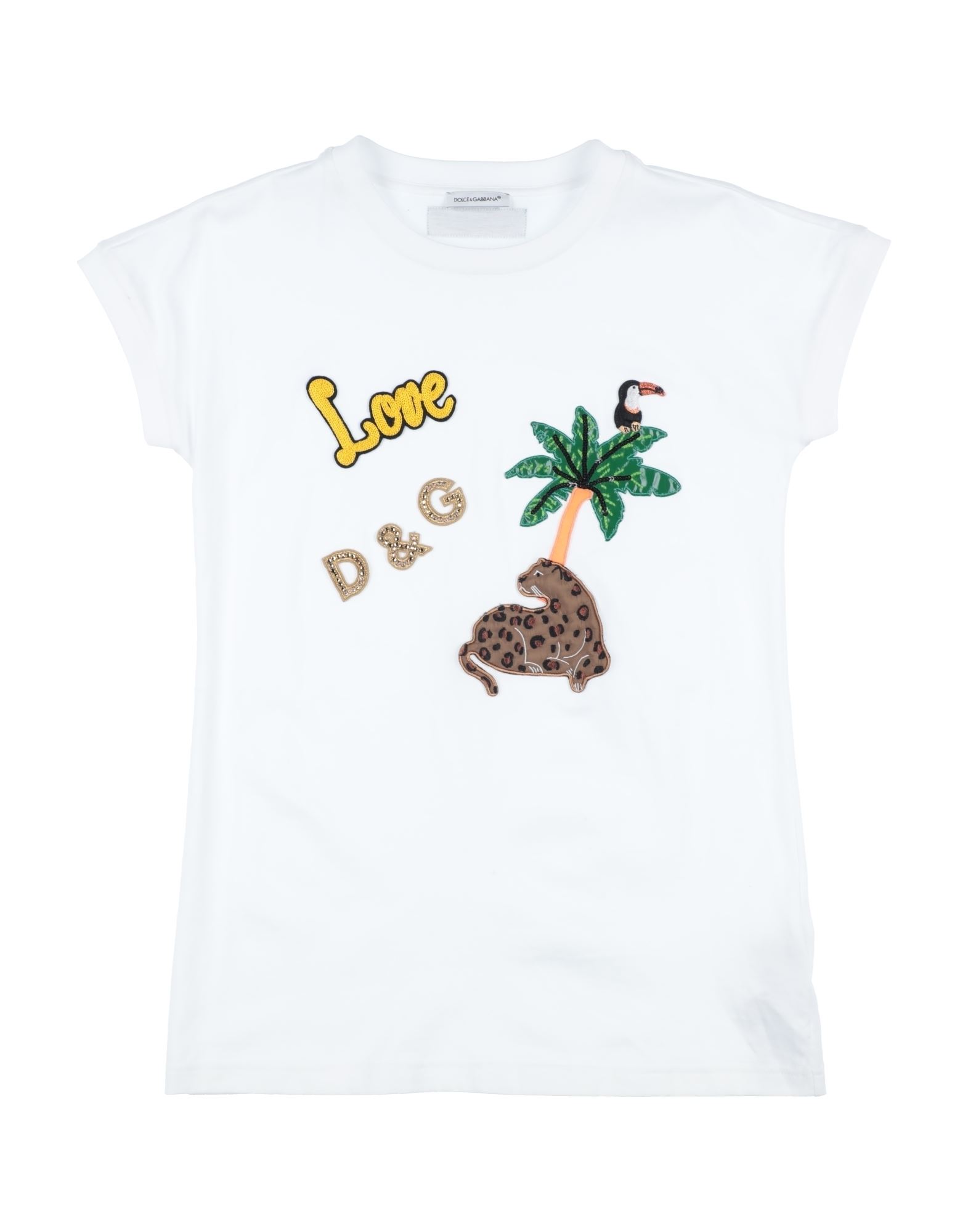 DOLCE&GABBANA T-shirts Kinder Weiß von DOLCE&GABBANA