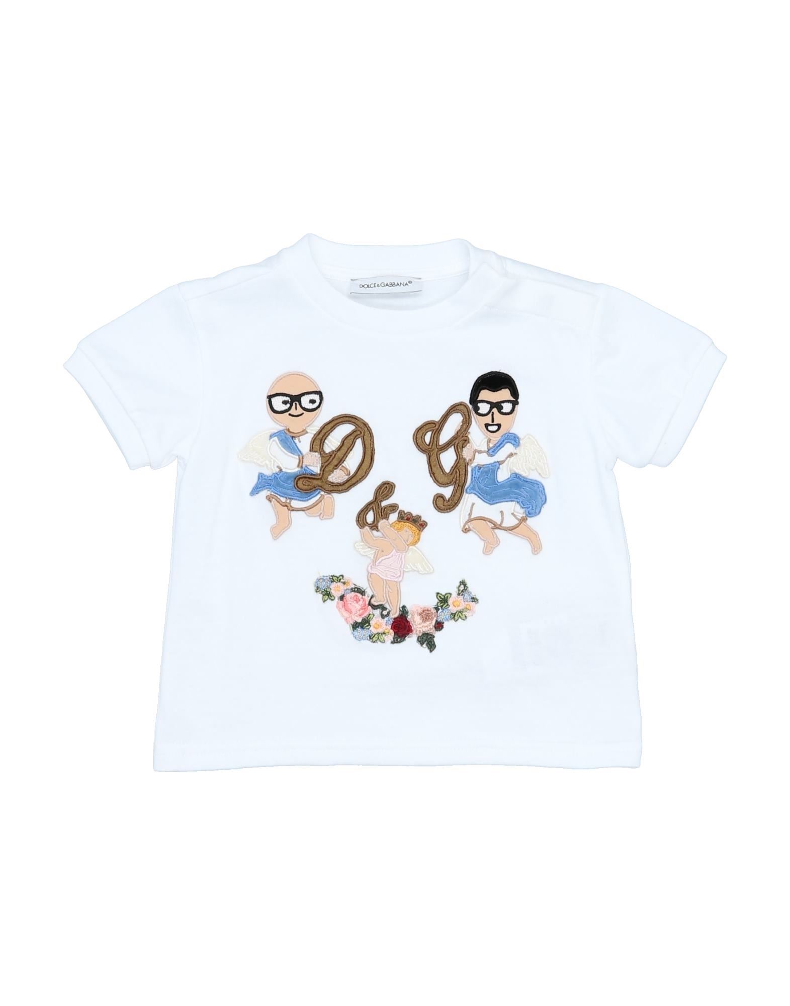 DOLCE&GABBANA T-shirts Kinder Weiß von DOLCE&GABBANA