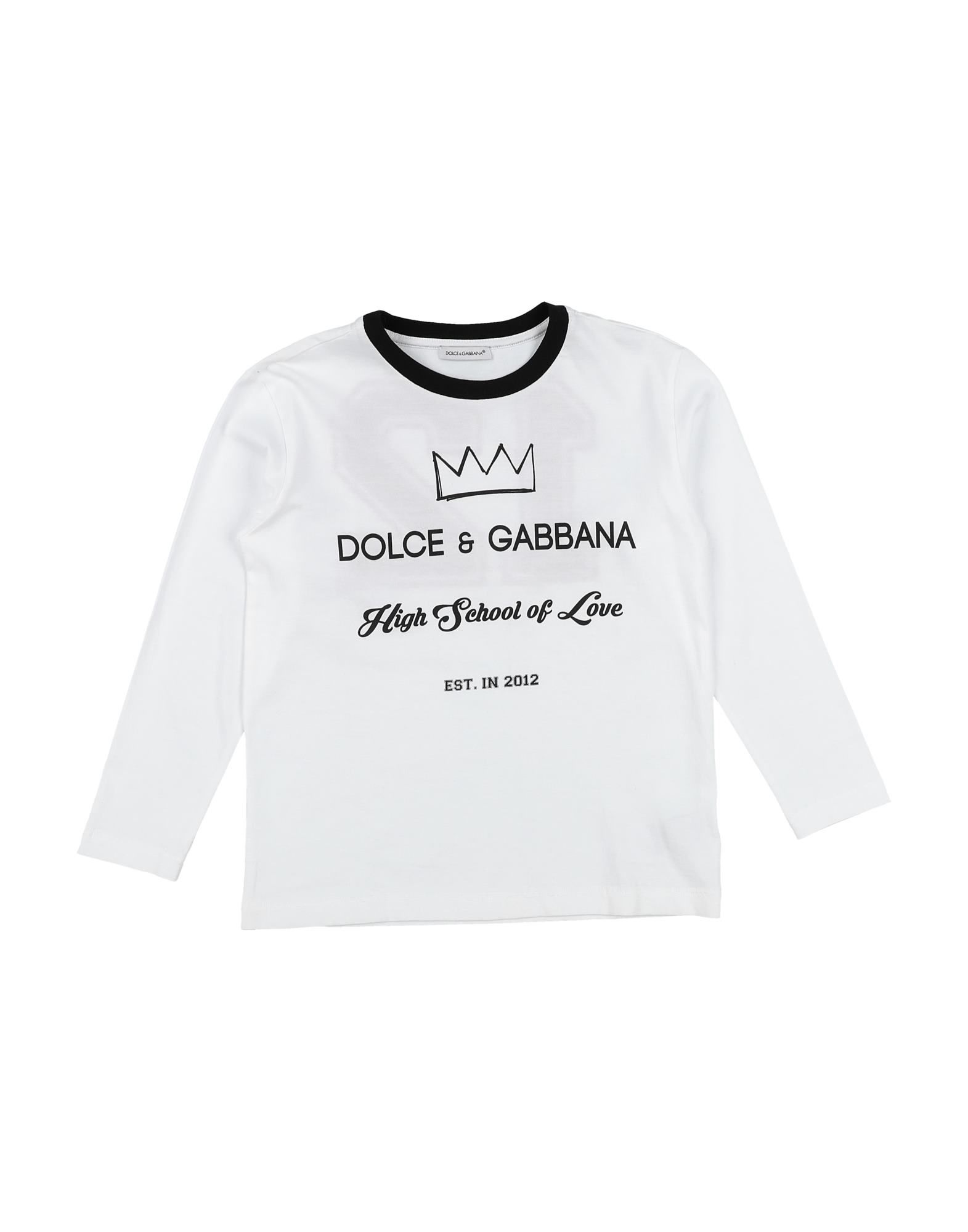 DOLCE&GABBANA T-shirts Kinder Weiß von DOLCE&GABBANA