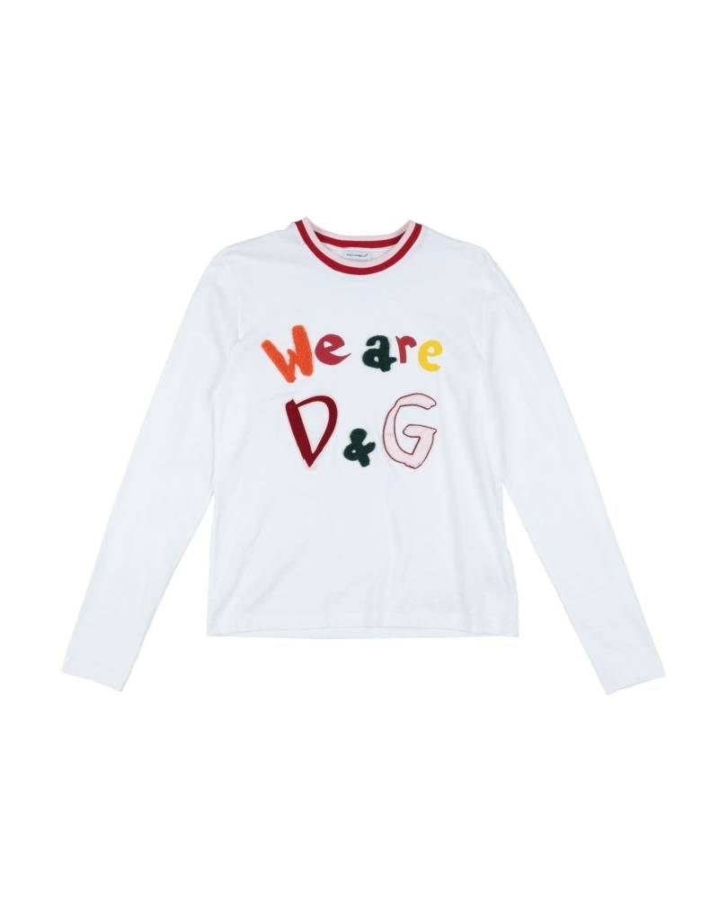 DOLCE&GABBANA T-shirts Kinder Weiß von DOLCE&GABBANA