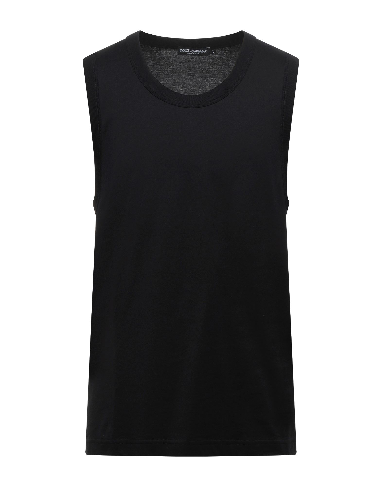 DOLCE&GABBANA Tank Top Herren Schwarz von DOLCE&GABBANA