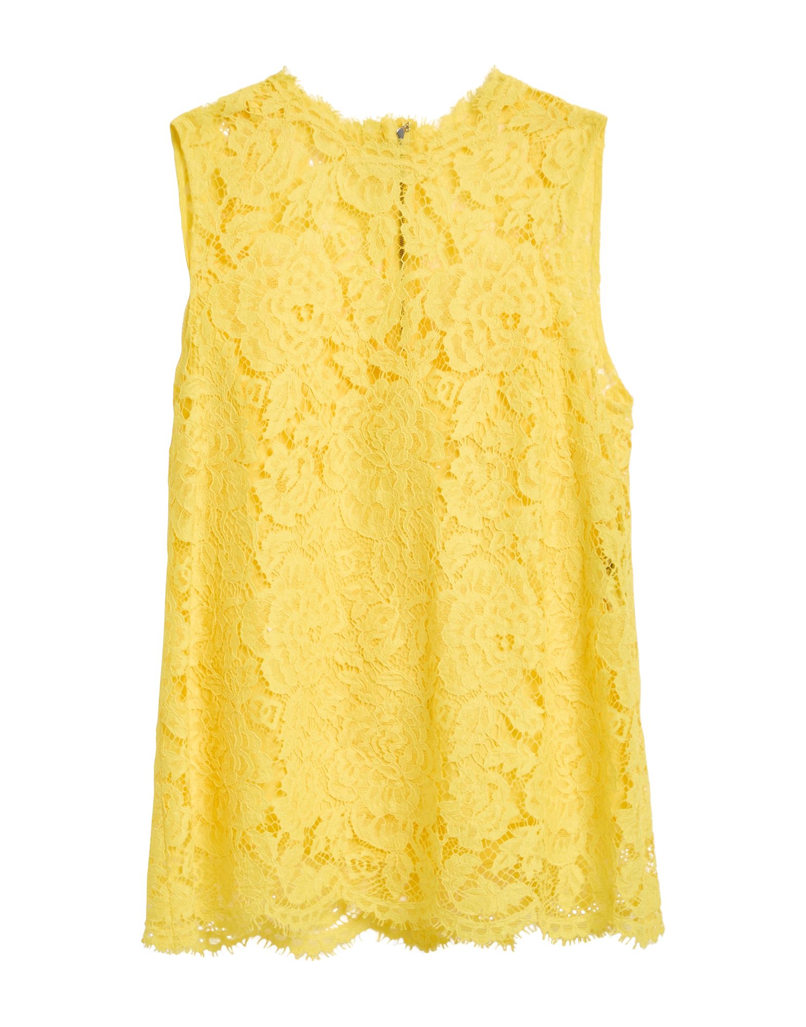 DOLCE&GABBANA Top Damen Gelb von DOLCE&GABBANA