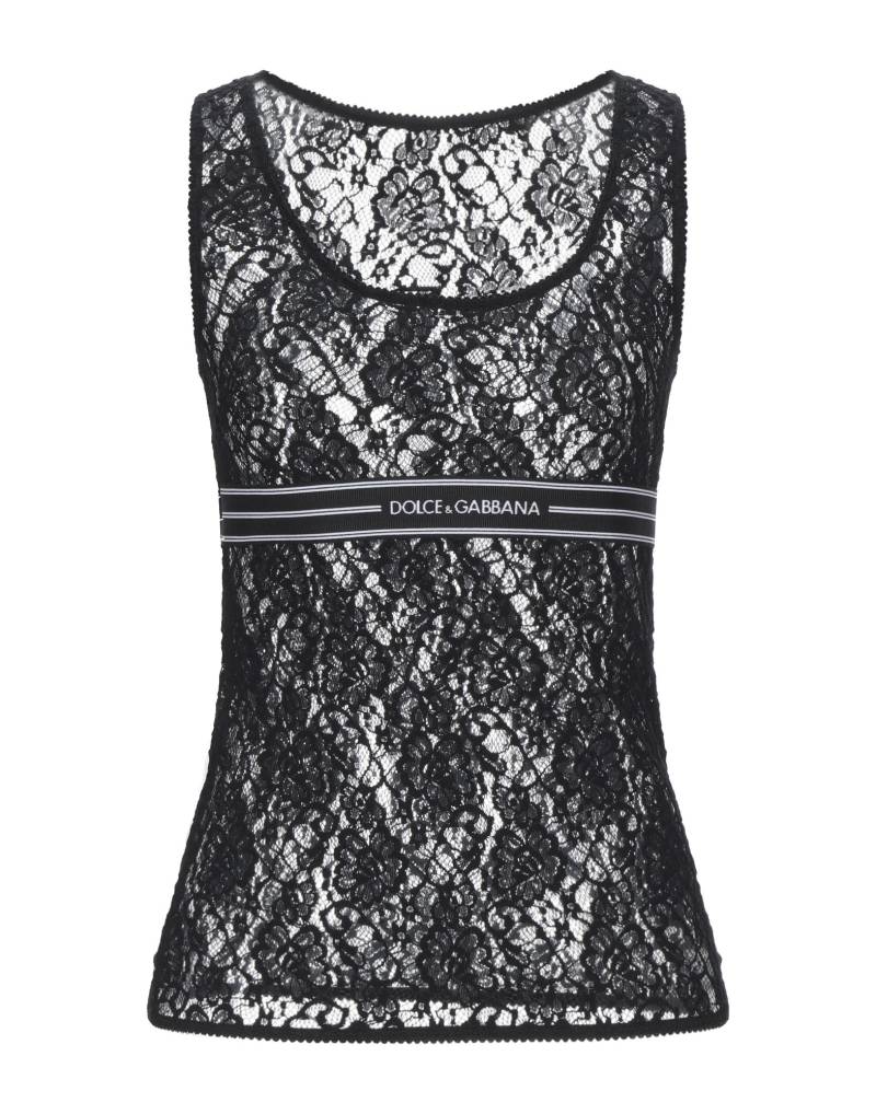 DOLCE&GABBANA Top Damen Schwarz von DOLCE&GABBANA