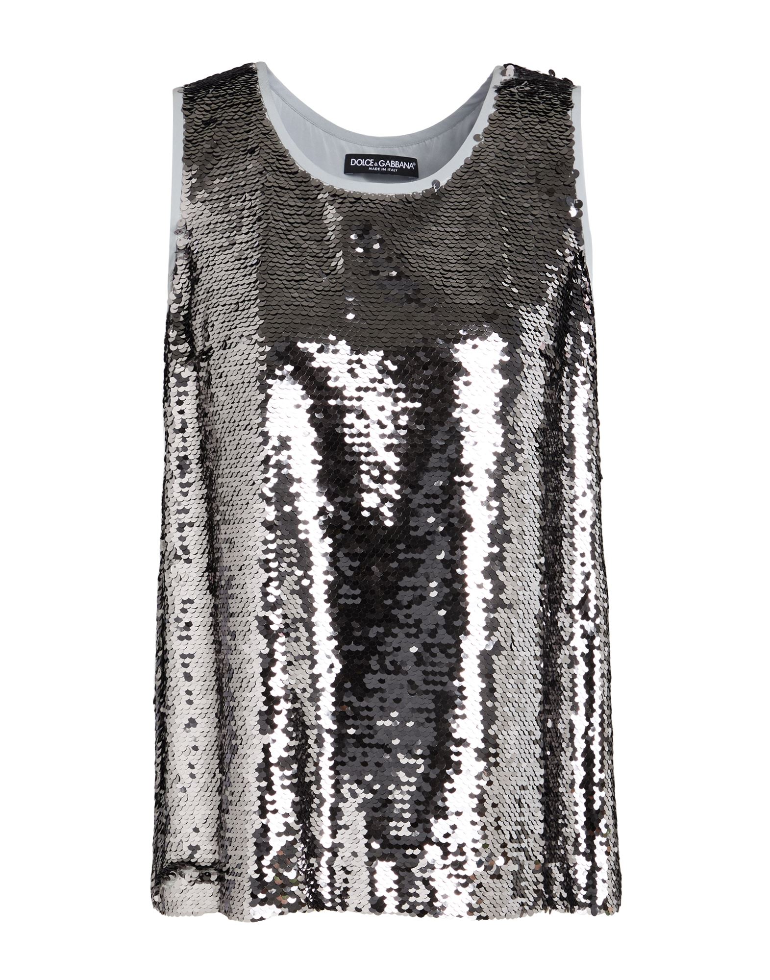 DOLCE&GABBANA Top Damen Stahlgrau von DOLCE&GABBANA