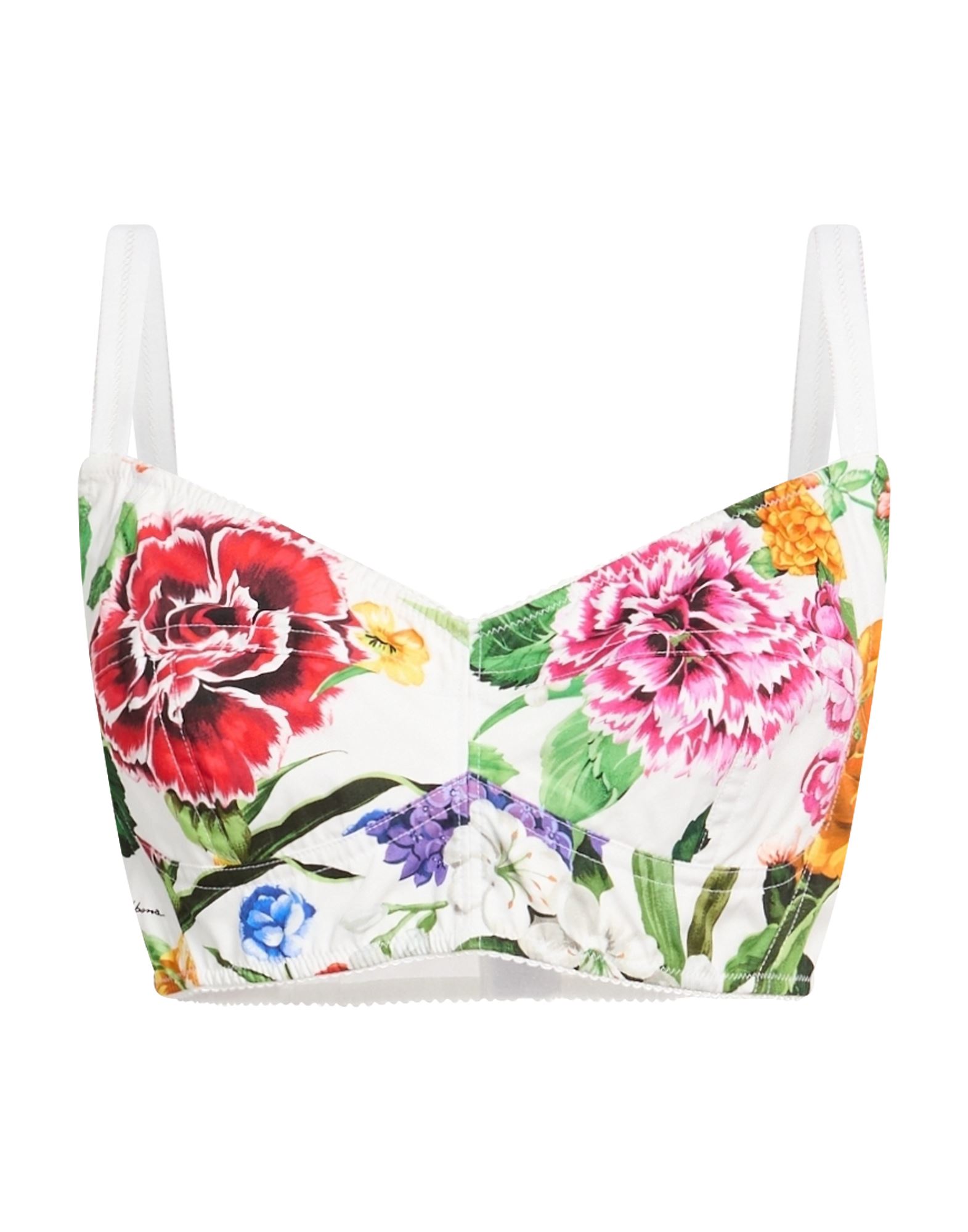 DOLCE&GABBANA Top Damen Weiß von DOLCE&GABBANA