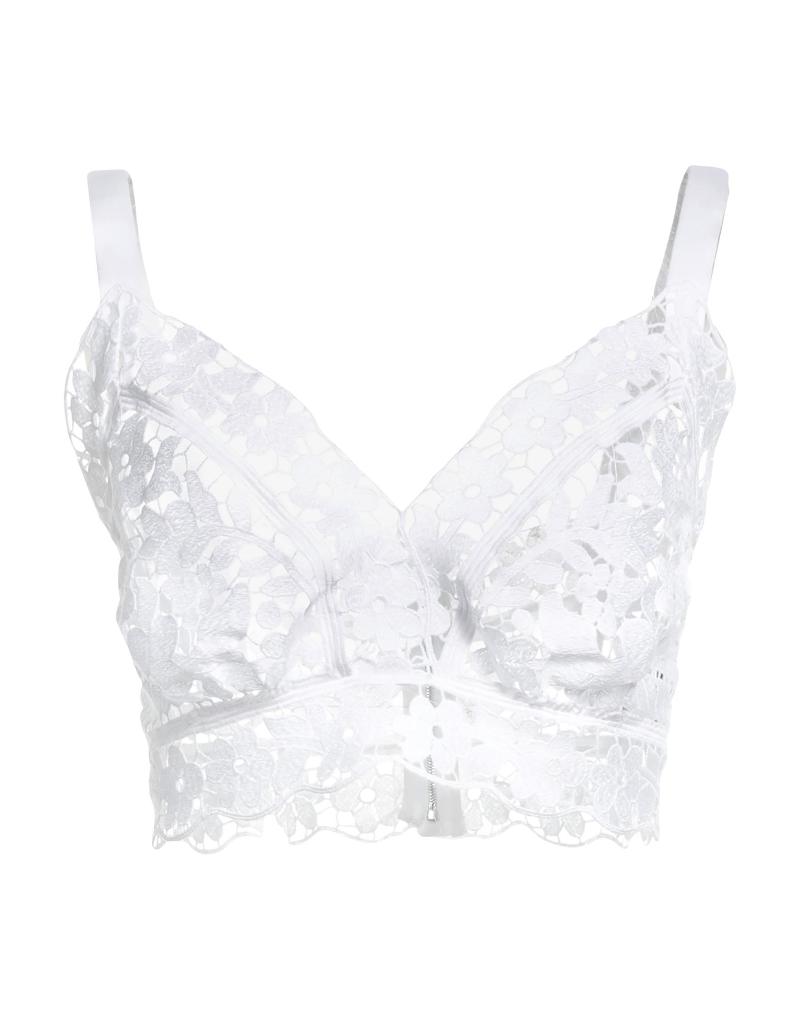 DOLCE&GABBANA Top Damen Weiß von DOLCE&GABBANA