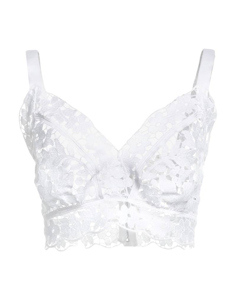 DOLCE&GABBANA Top Damen Weiß von DOLCE&GABBANA