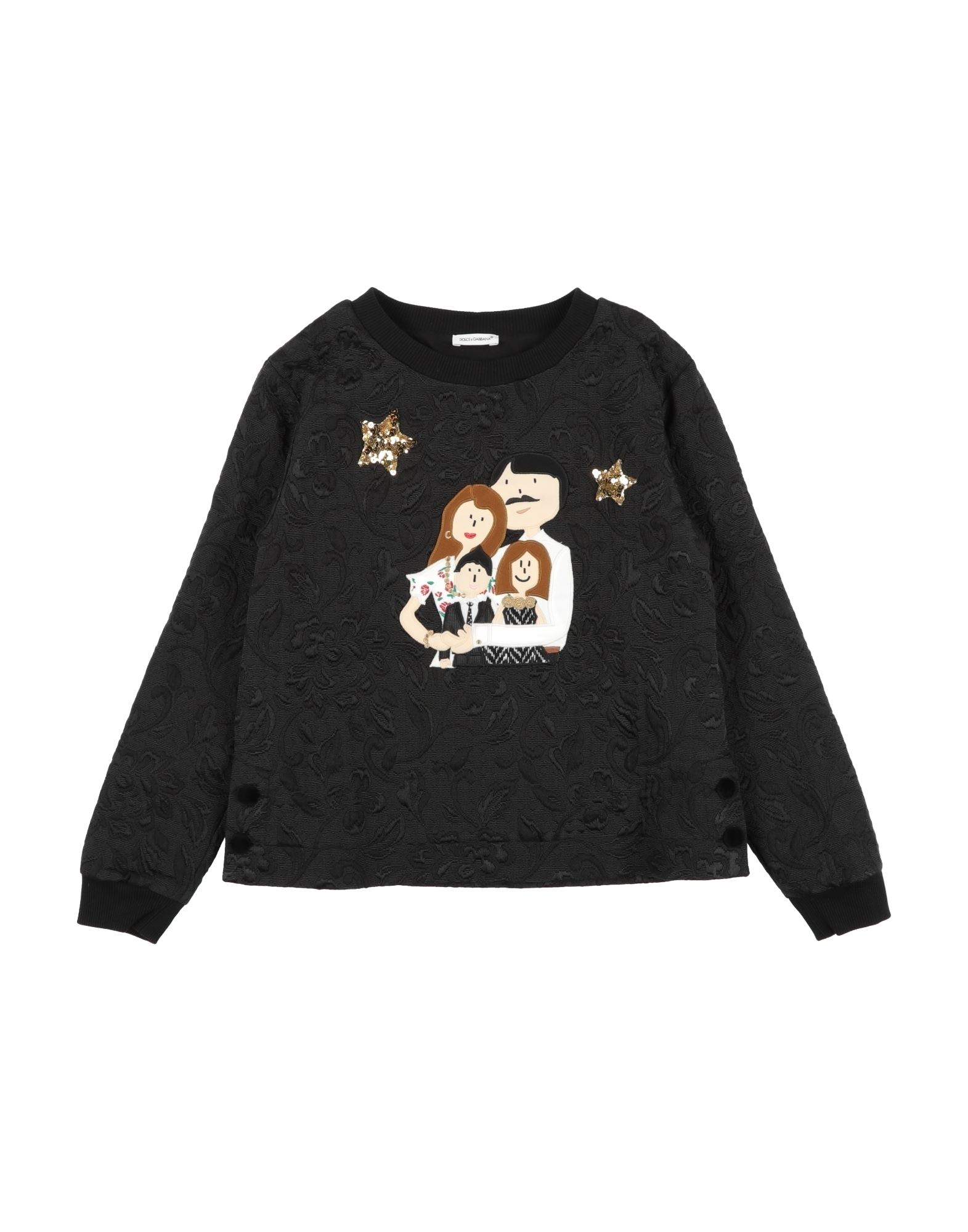 DOLCE&GABBANA Sweatshirt Kinder Schwarz von DOLCE&GABBANA