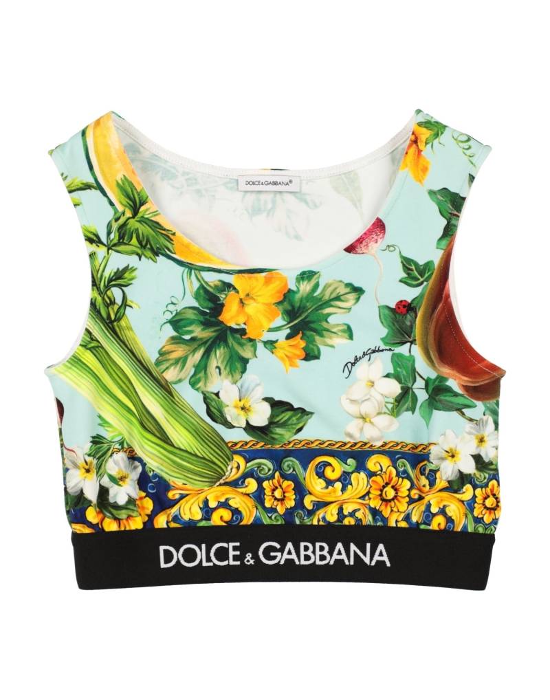 DOLCE&GABBANA Top Kinder Tūrkis von DOLCE&GABBANA