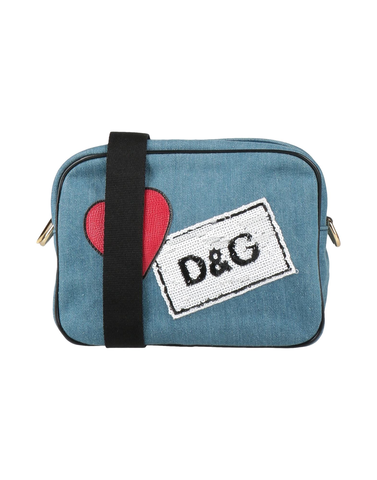 DOLCE&GABBANA Umhängetasche Damen Blau von DOLCE&GABBANA