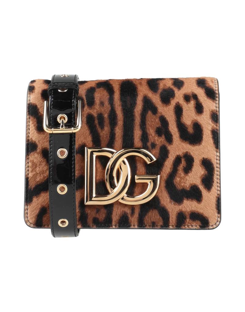 DOLCE&GABBANA Umhängetasche Damen Dunkelbraun von DOLCE&GABBANA