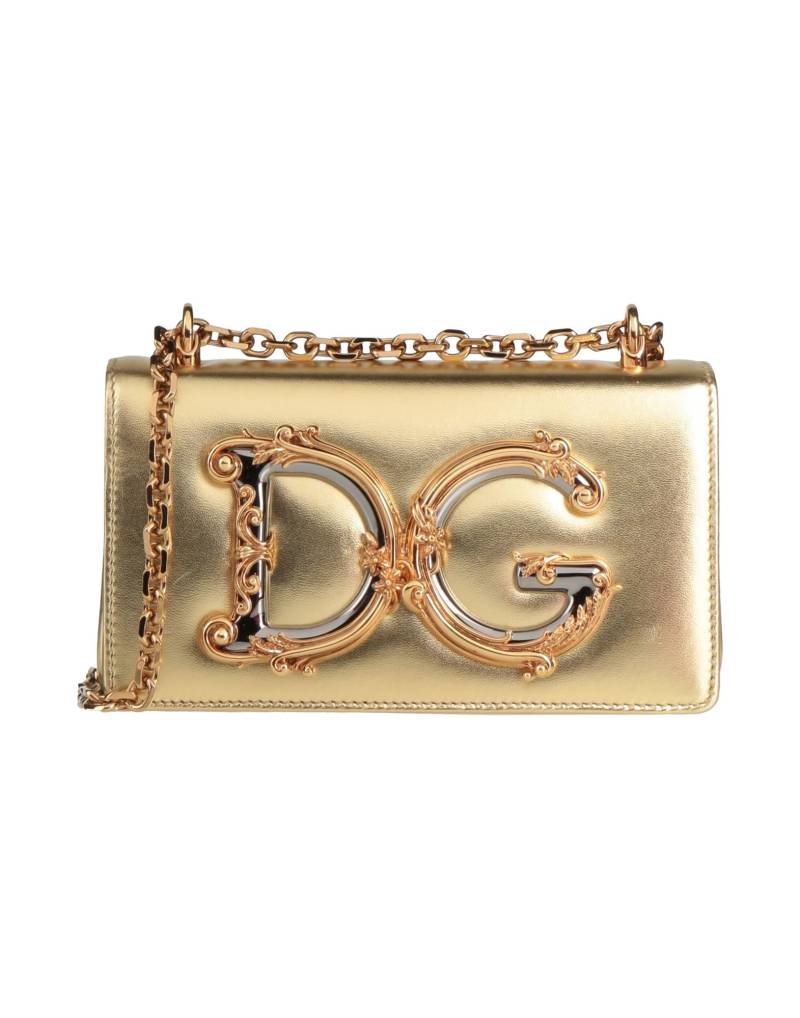 DOLCE&GABBANA Umhängetasche Damen Gold von DOLCE&GABBANA