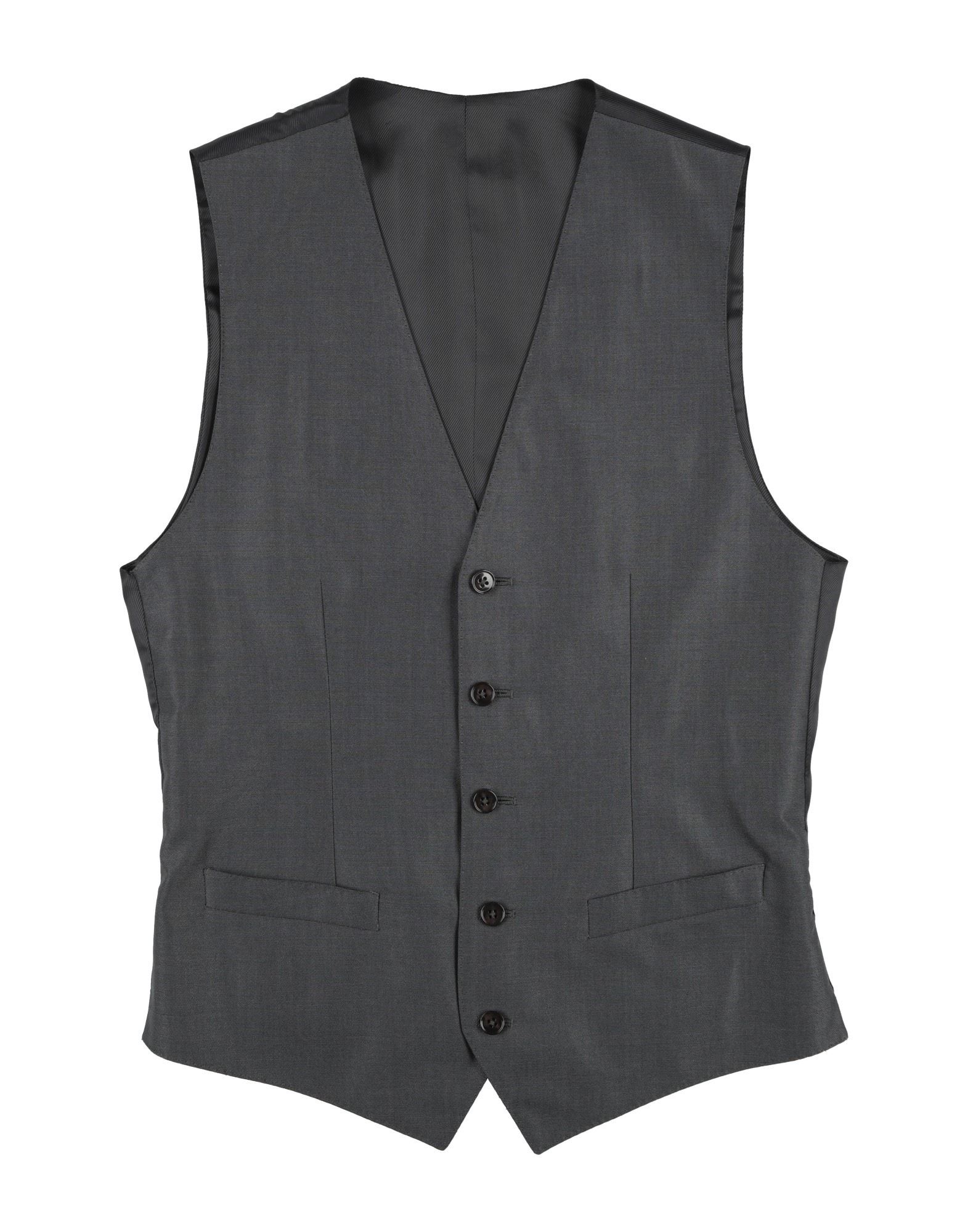 DOLCE&GABBANA Couture-weste Herren Braungrau von DOLCE&GABBANA
