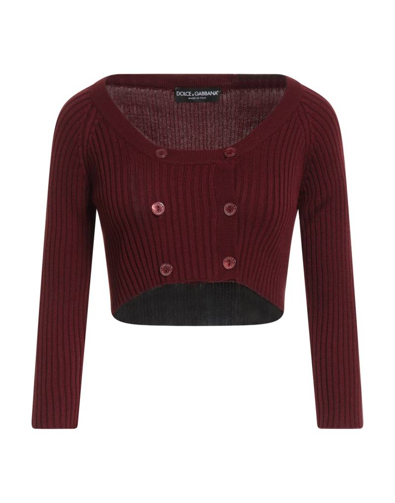 DOLCE&GABBANA Strickjacke Damen Bordeaux von DOLCE&GABBANA