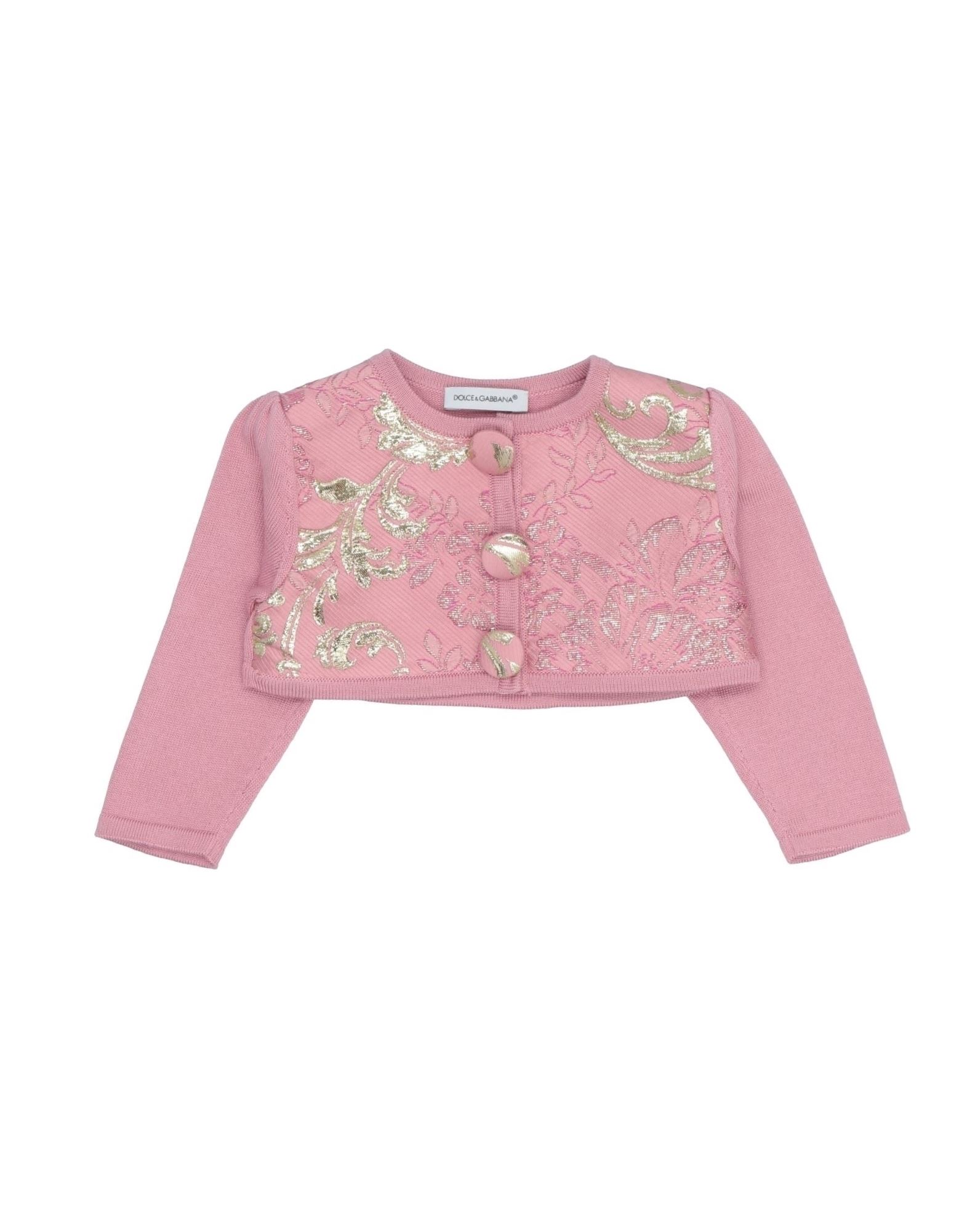 DOLCE&GABBANA Wickelpullover Kinder Altrosa von DOLCE&GABBANA