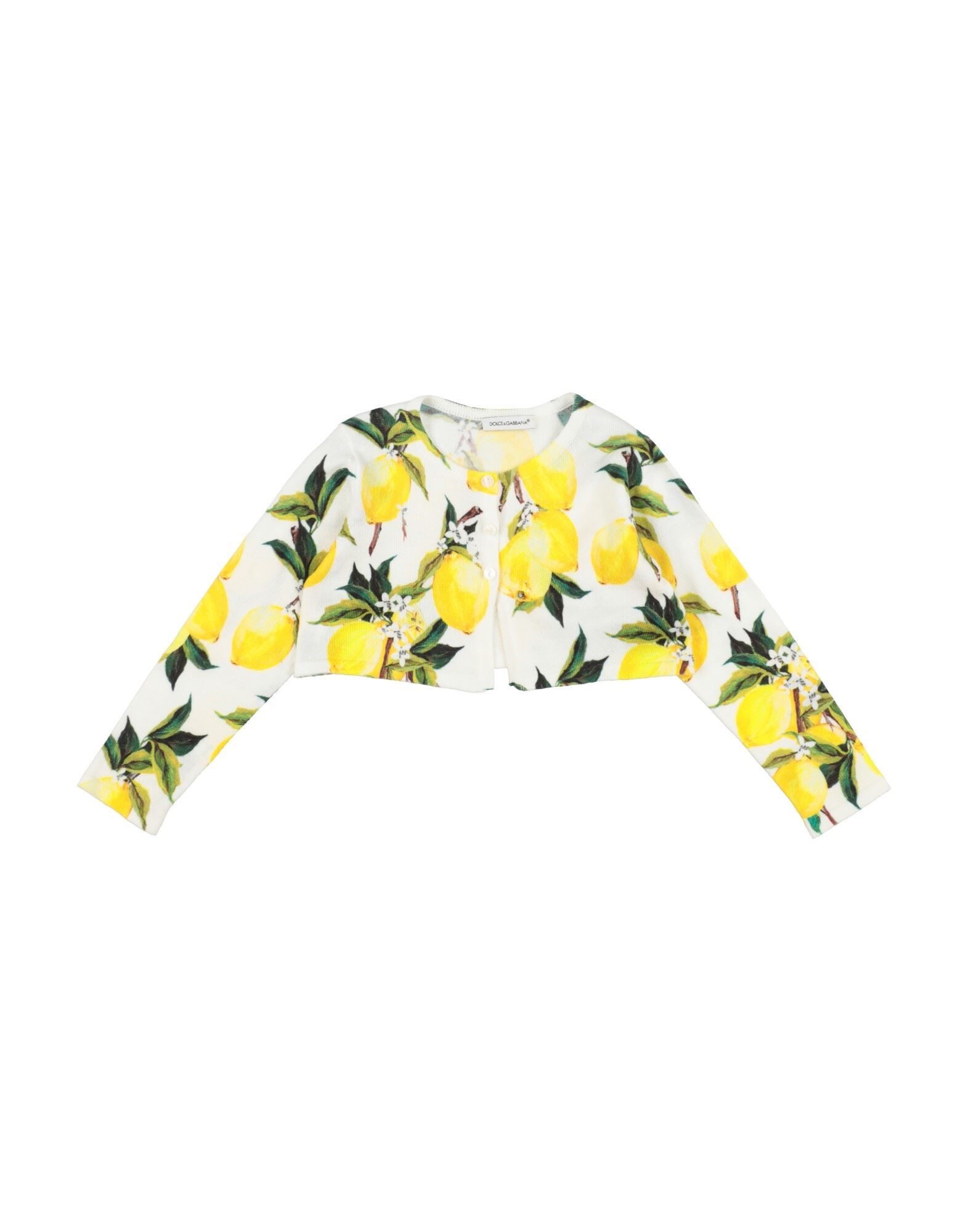 DOLCE&GABBANA Wickelpullover Kinder Gelb von DOLCE&GABBANA