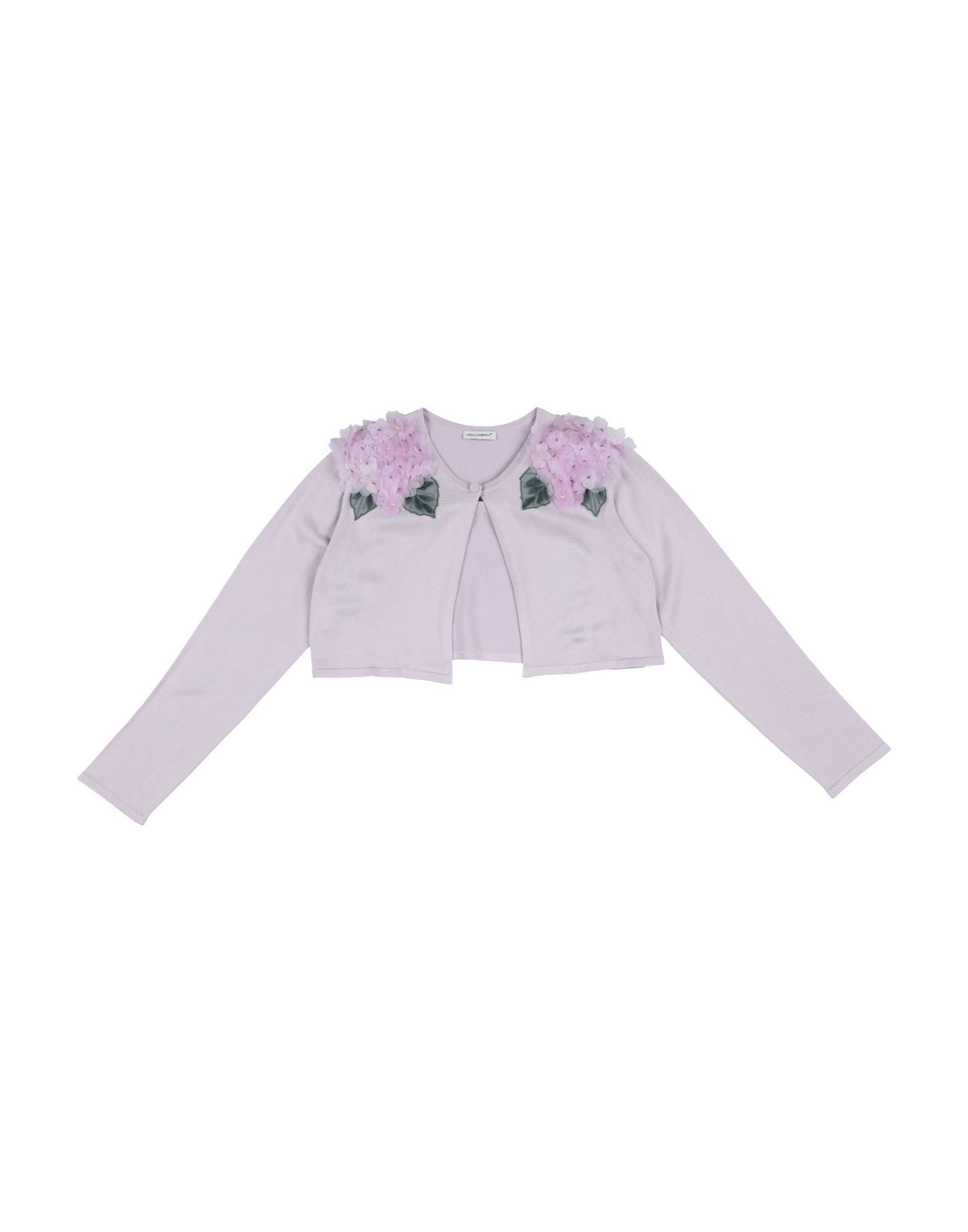 DOLCE&GABBANA Wickelpullover Kinder Lila von DOLCE&GABBANA