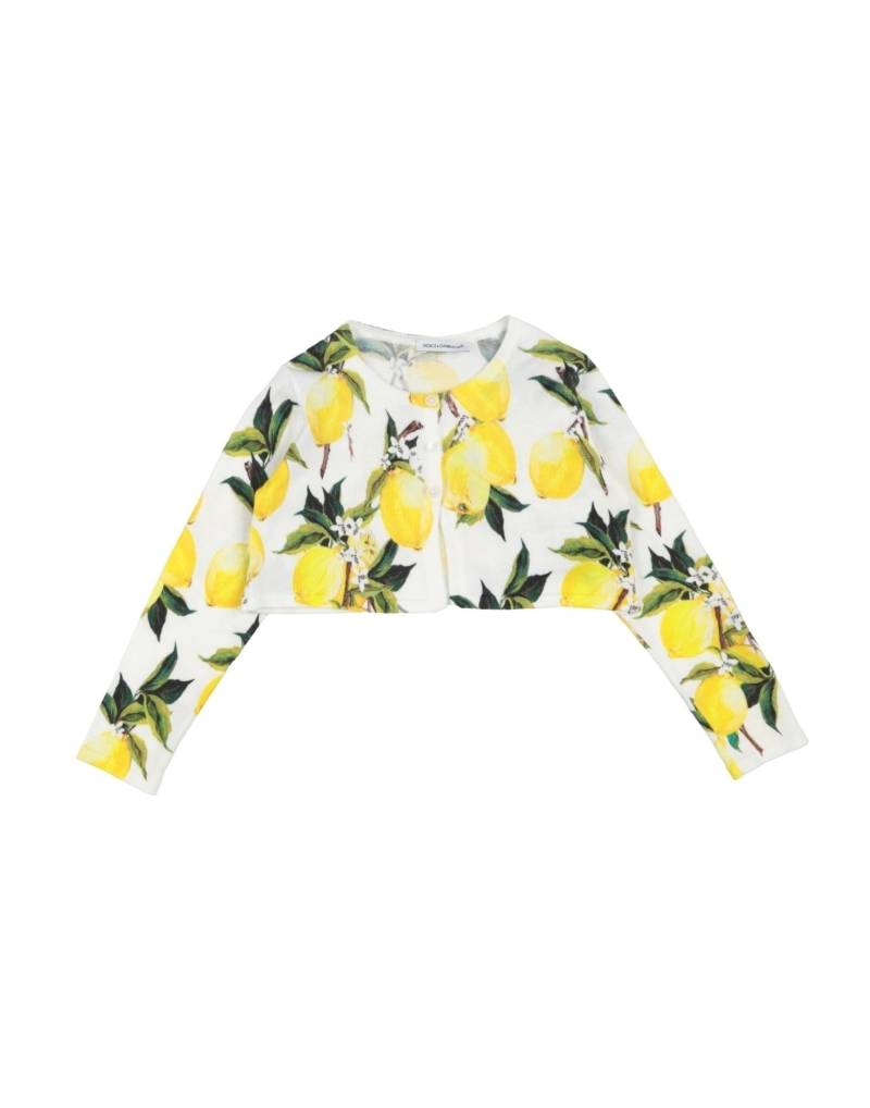 DOLCE&GABBANA Wickelpullover Kinder Weiß von DOLCE&GABBANA