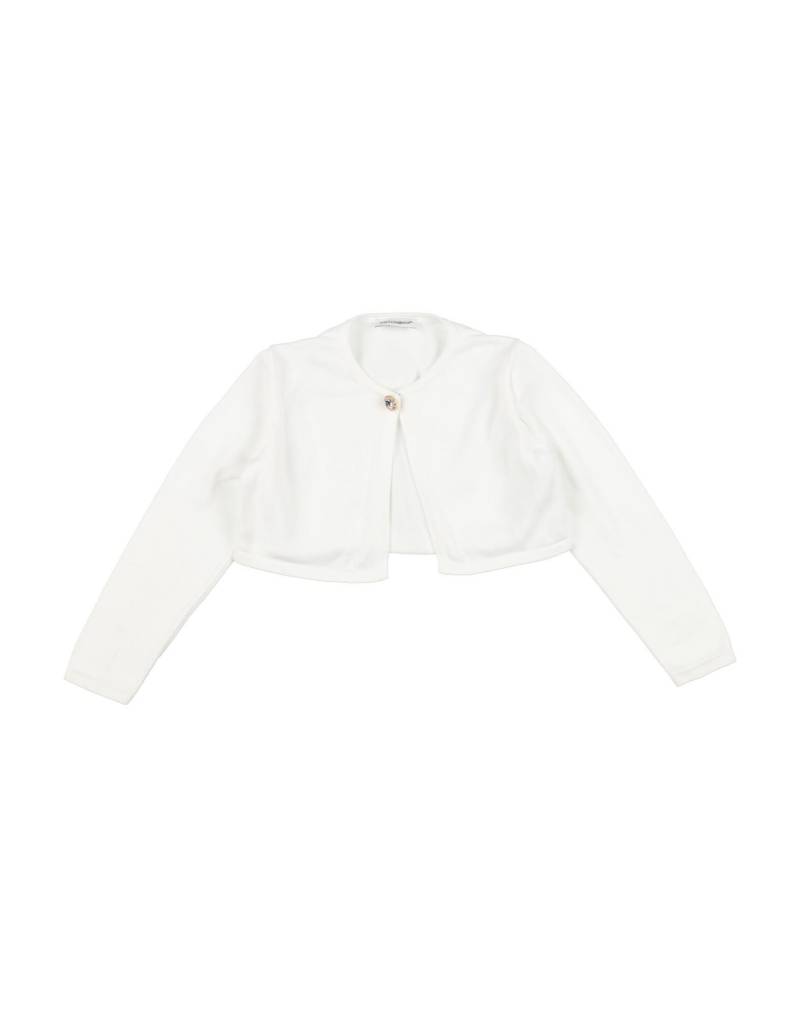 DOLCE&GABBANA Wickelpullover Kinder Weiß von DOLCE&GABBANA