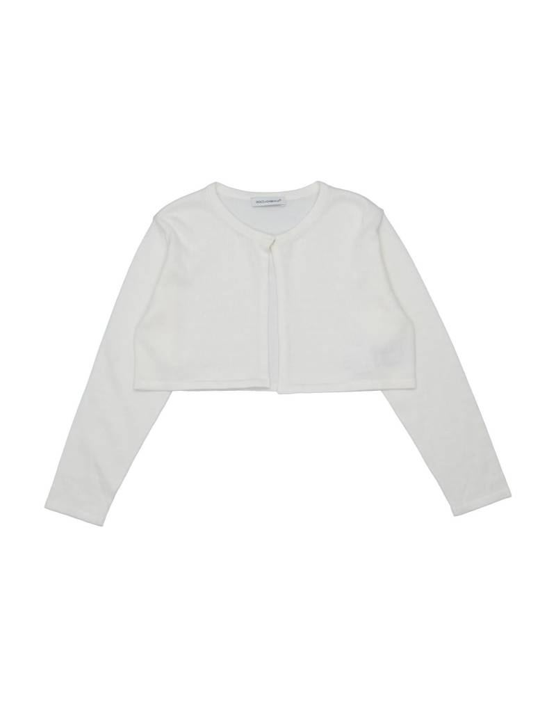 DOLCE&GABBANA Wickelpullover Kinder Weiß von DOLCE&GABBANA