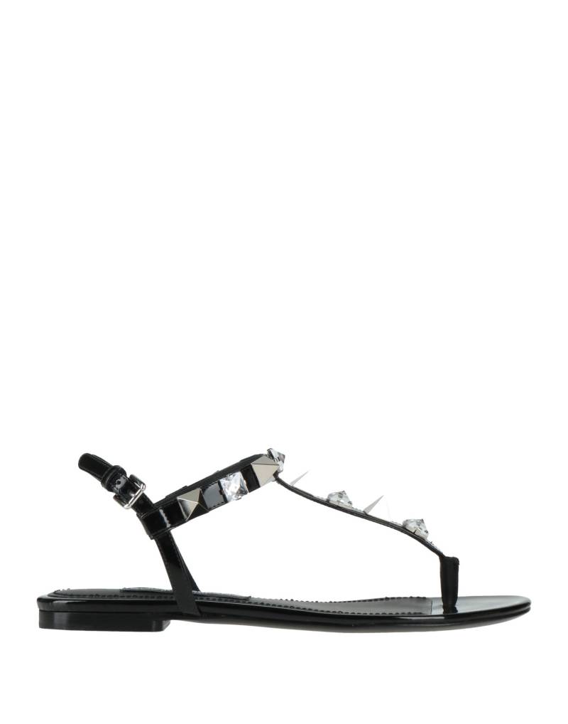 DOLCE&GABBANA Zehentrenner Damen Schwarz von DOLCE&GABBANA