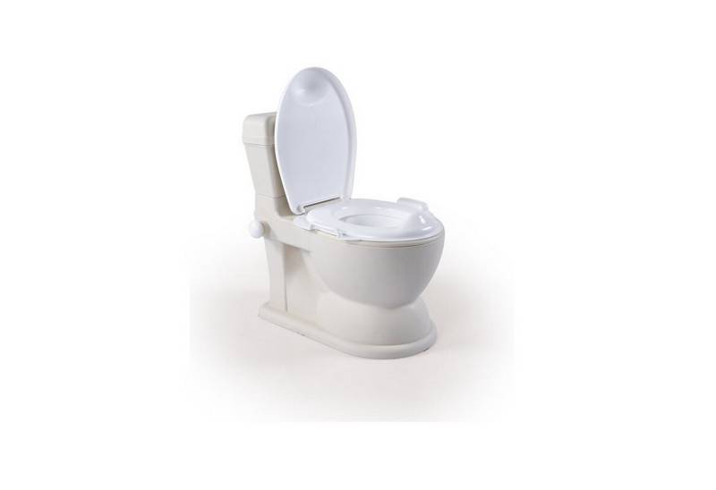 DOLU Toilettentrainer 7562 WC Educational 2in1 Potty XL beige von DOLU