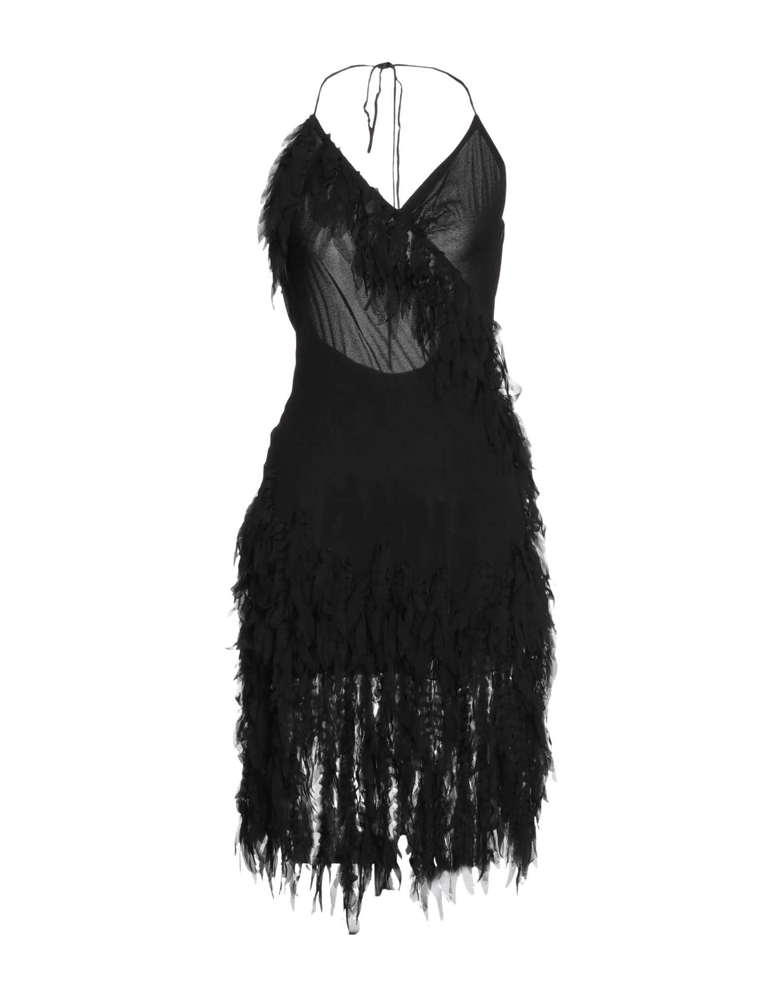 DOMENICO TAGLIENTE Midi-kleid Damen Schwarz DOMENICO TAGLIENTE Midi-kleid Damen Schwarz von DOMENICO TAGLIENTE