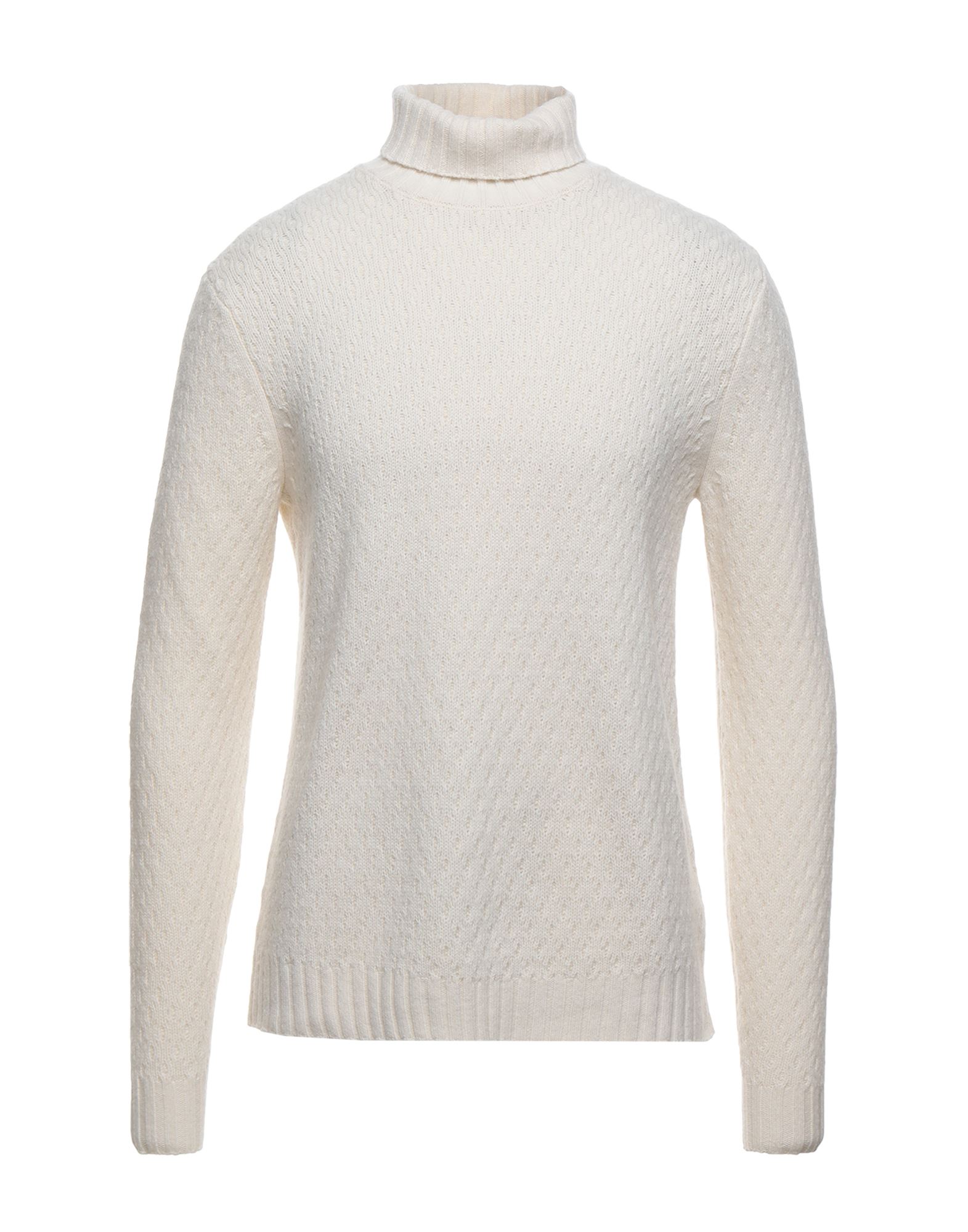 DOMENICO TAGLIENTE Rollkragenpullover Herren Elfenbein von DOMENICO TAGLIENTE