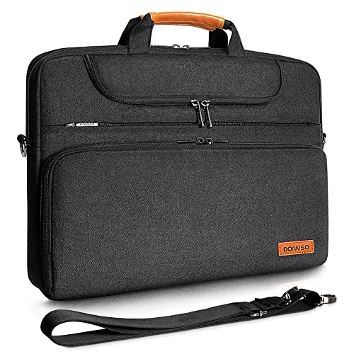 DOMISO Multifunktionale Laptop-Aktentasche für Laptops mit einer Bildschirmdiagonale von 38,1 cm bis 39,6 cm (15 Zoll) (38,1 cm - 39,6 cm) (15 Zoll) / Lenovo IdeaPad / Acer Aspire / HP ENVY 15 / Dell von DOMISO