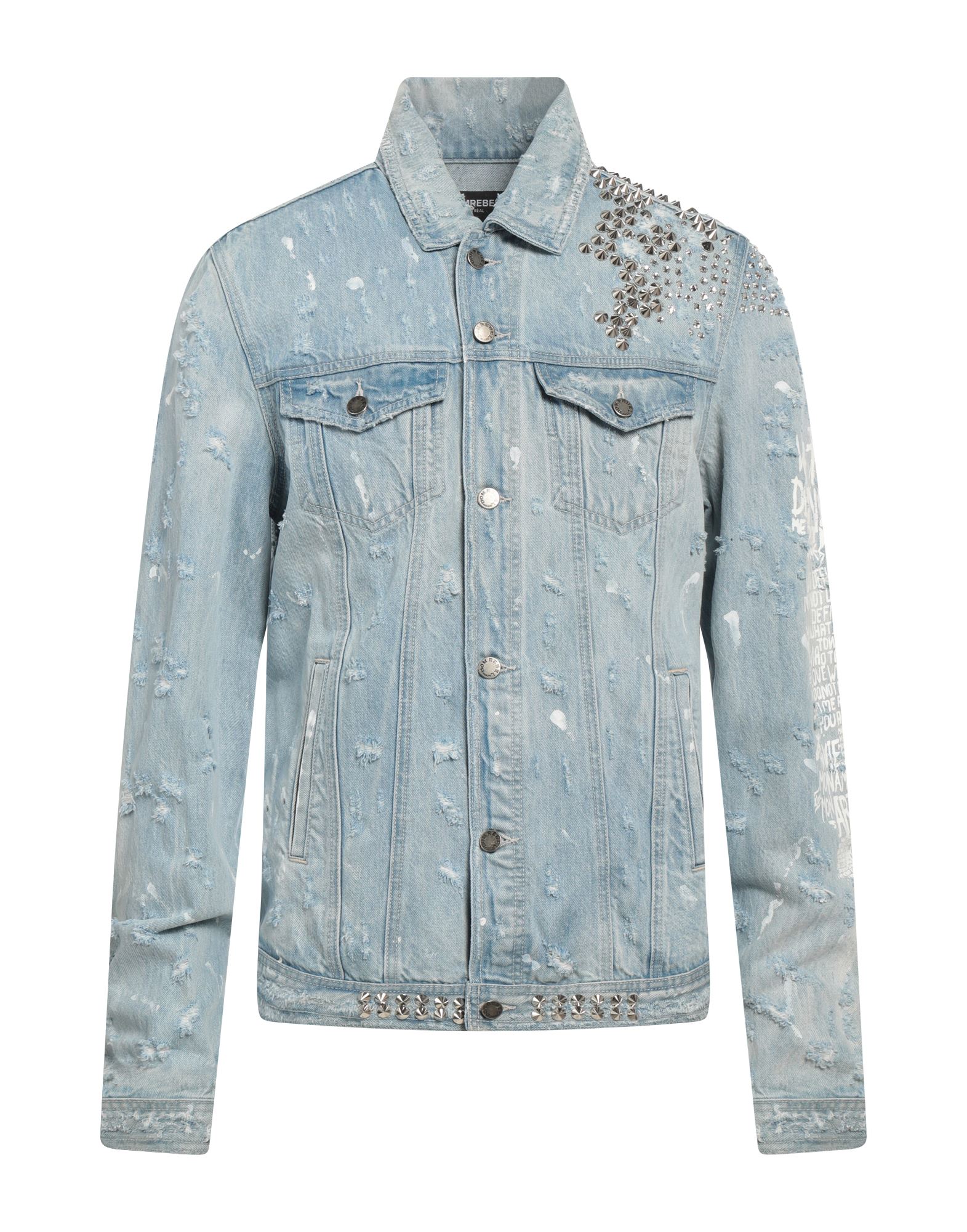 DOMREBEL Jeansjacke/-mantel Herren Blau von DOMREBEL