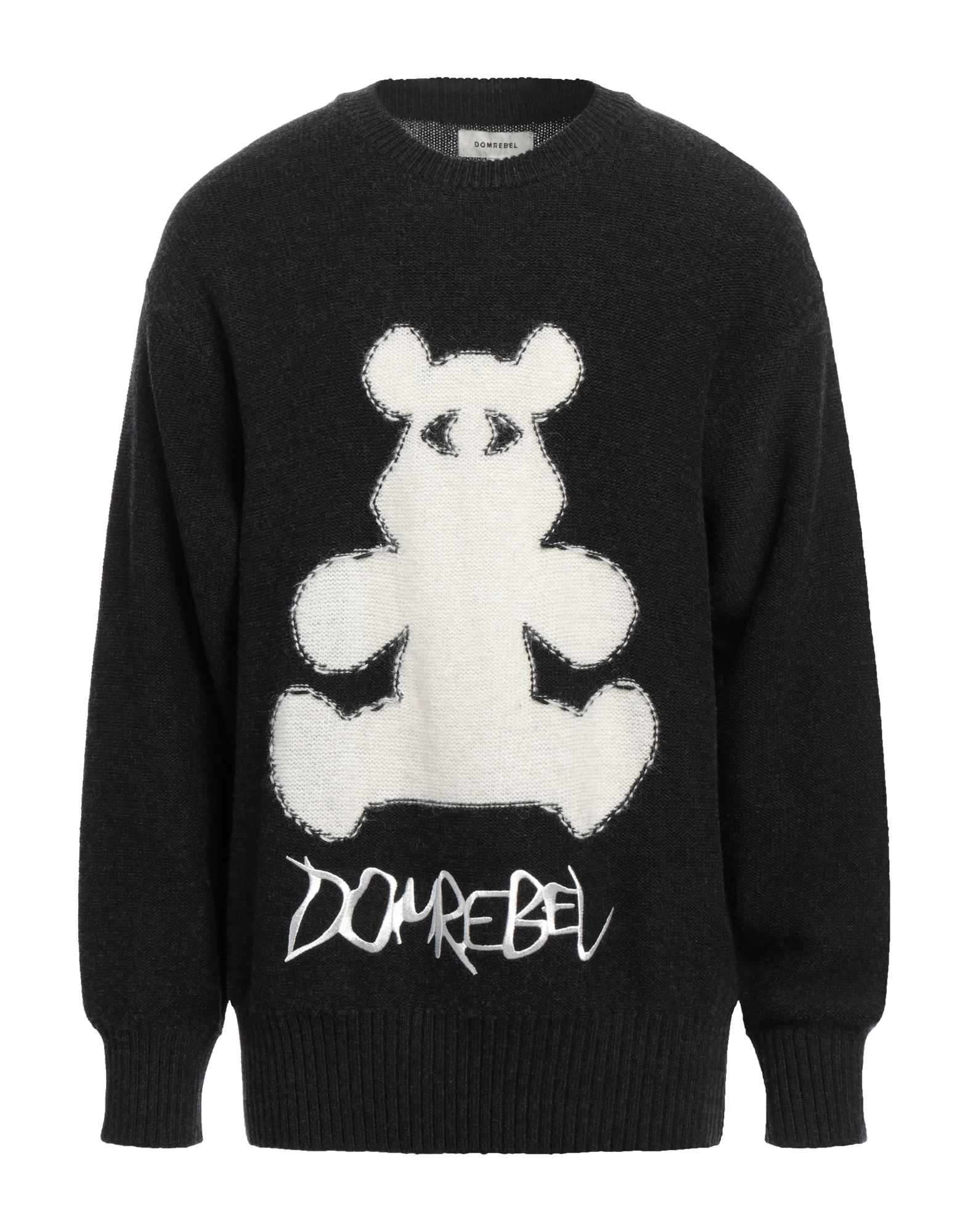 DOMREBEL Pullover Herren Schwarz von DOMREBEL