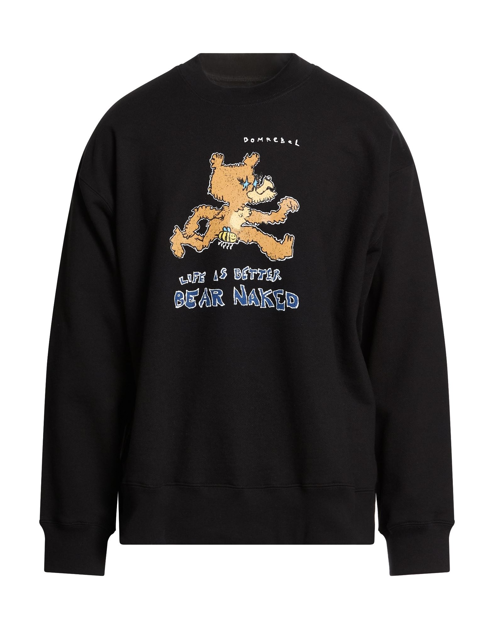 DOMREBEL Sweatshirt Herren Schwarz DOMREBEL Sweatshirt Herren Schwarz von DOMREBEL
