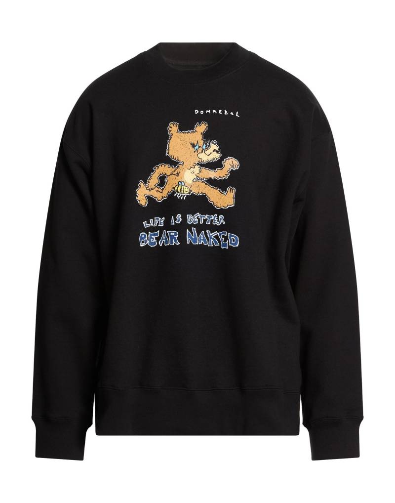DOMREBEL Sweatshirt Herren Schwarz DOMREBEL Sweatshirt Herren Schwarz von DOMREBEL