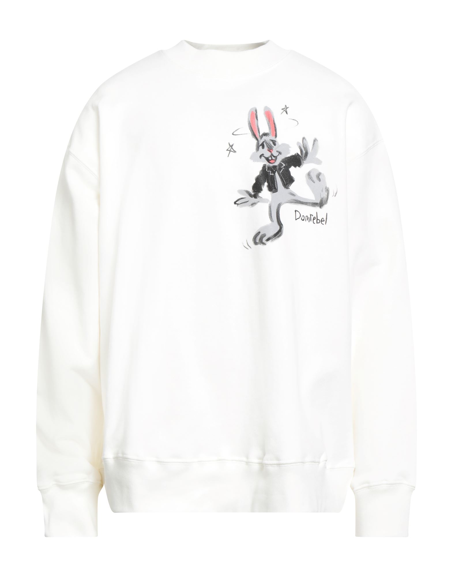 DOMREBEL Sweatshirt Herren Weiß DOMREBEL Sweatshirt Herren Weiß von DOMREBEL