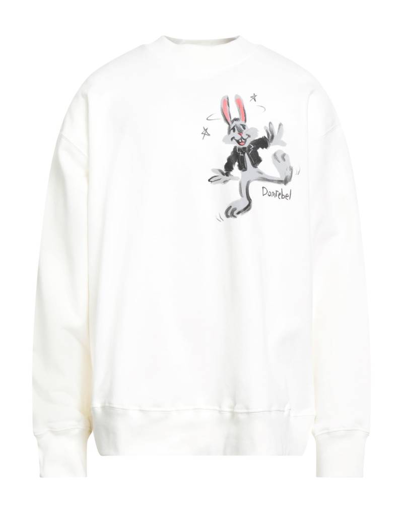 DOMREBEL Sweatshirt Herren Weiß DOMREBEL Sweatshirt Herren Weiß von DOMREBEL