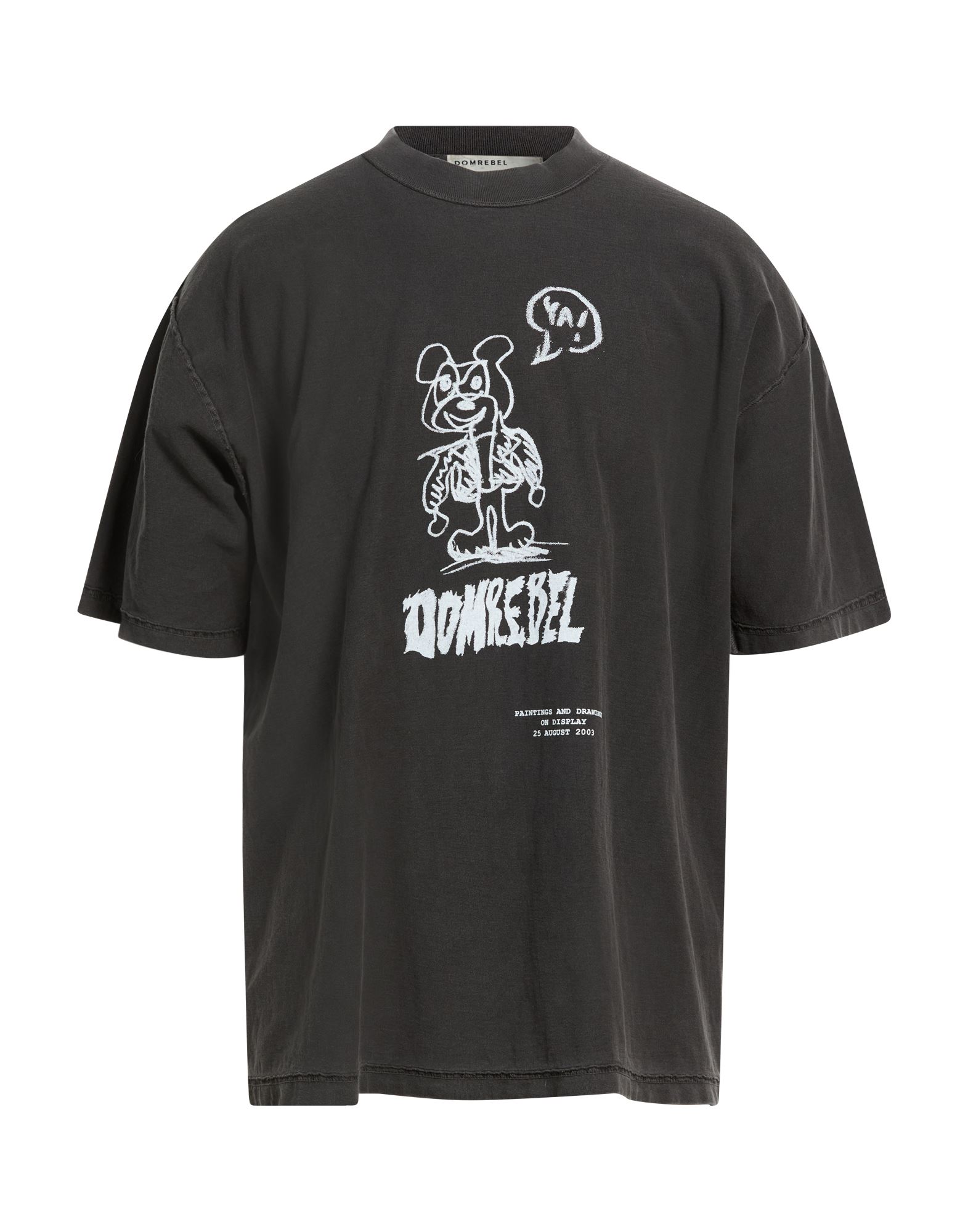 DOMREBEL T-shirts Herren Braungrau von DOMREBEL