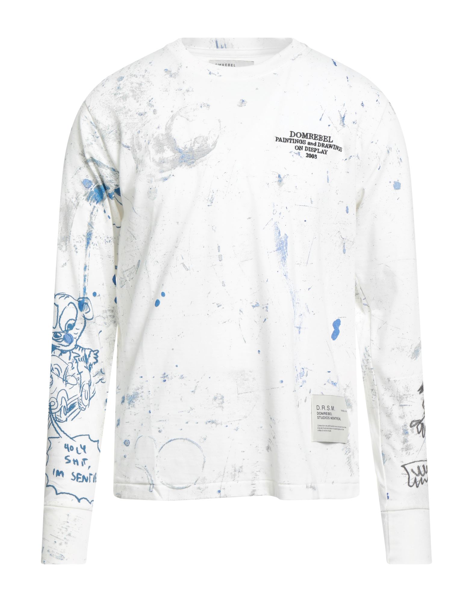 DOMREBEL T-shirts Herren Elfenbein von DOMREBEL