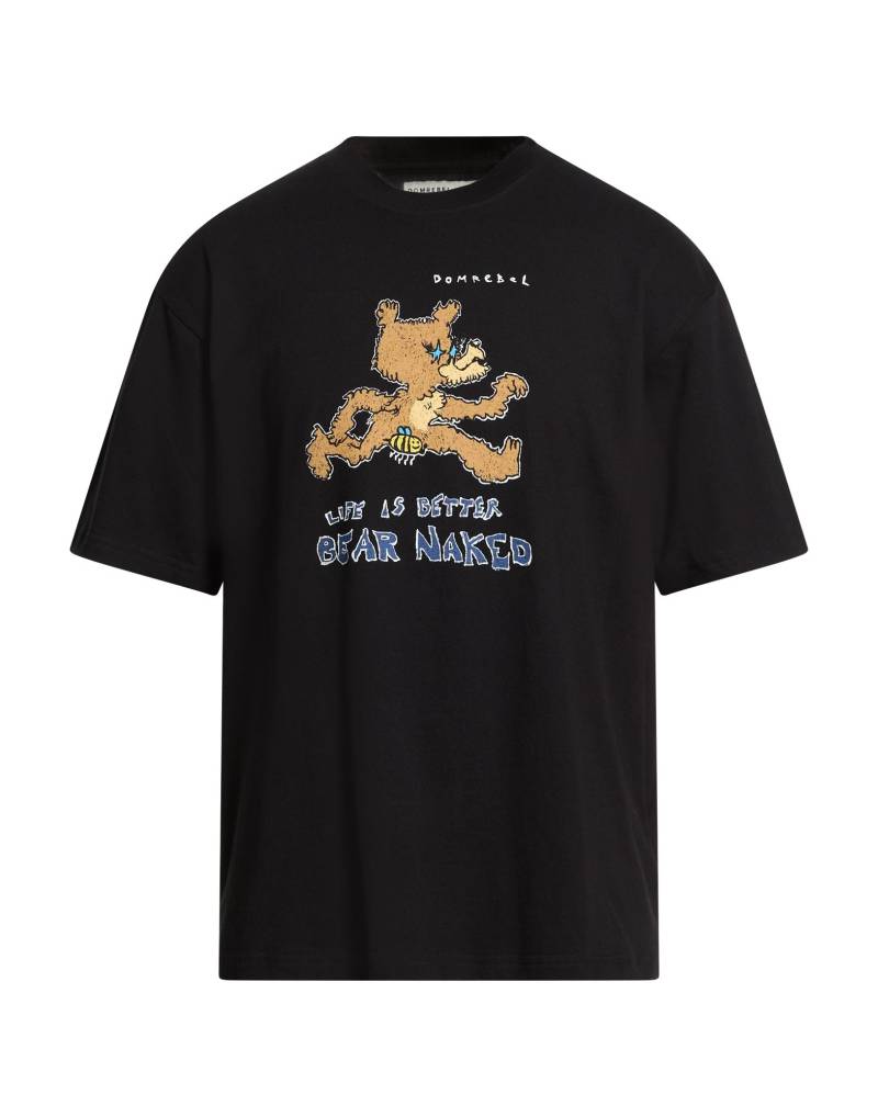 DOMREBEL T-shirts Herren Schwarz DOMREBEL T-shirts Herren Schwarz von DOMREBEL