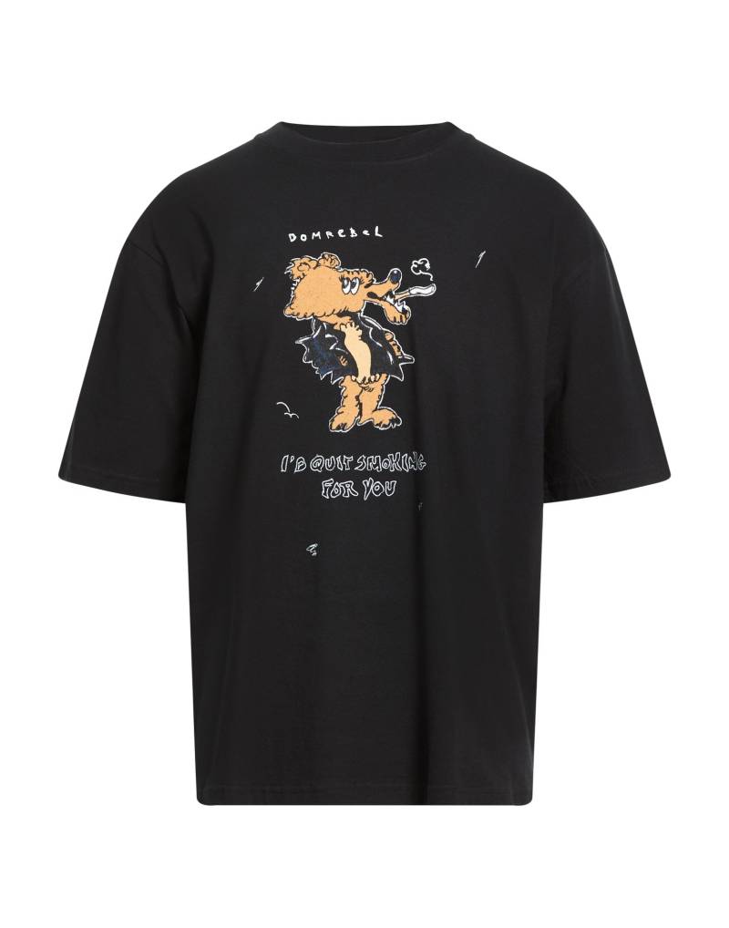 DOMREBEL T-shirts Herren Schwarz von DOMREBEL