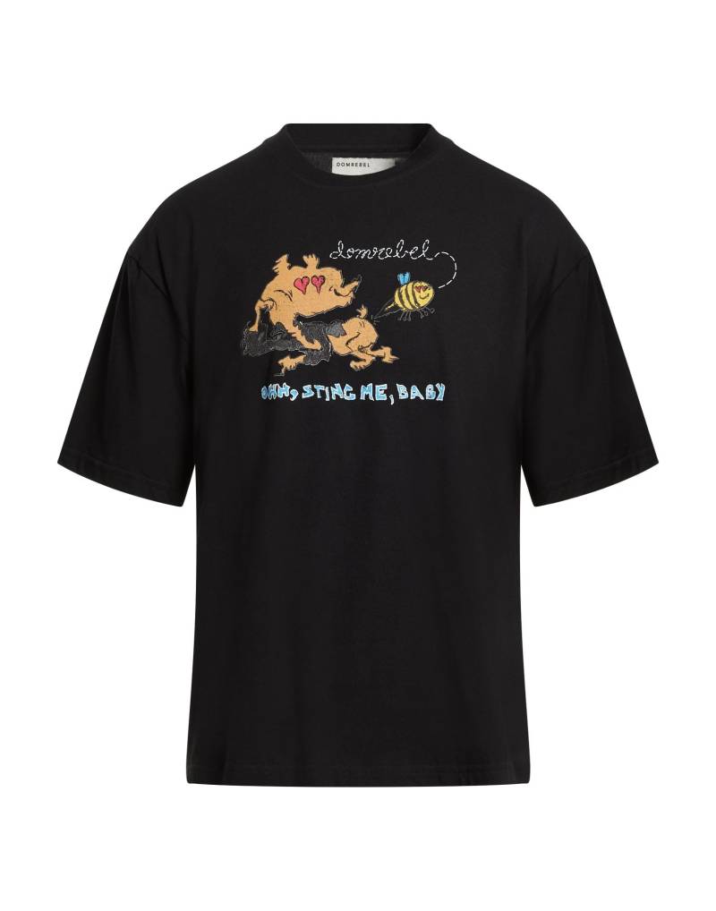 DOMREBEL T-shirts Herren Schwarz DOMREBEL T-shirts Herren Schwarz von DOMREBEL